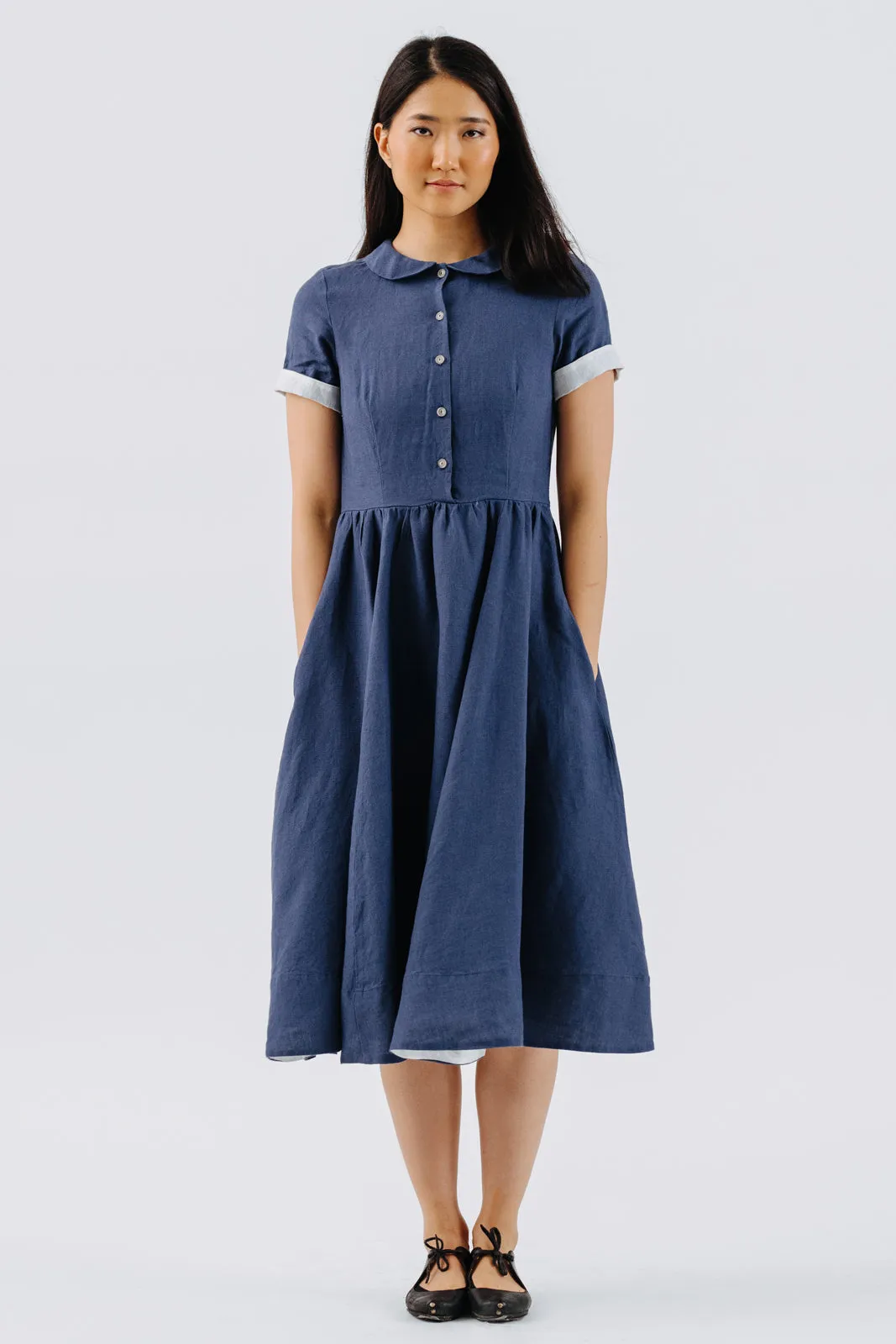 Classic Dress, Short Sleeve sold by Son de Flor product image thumbnail 3