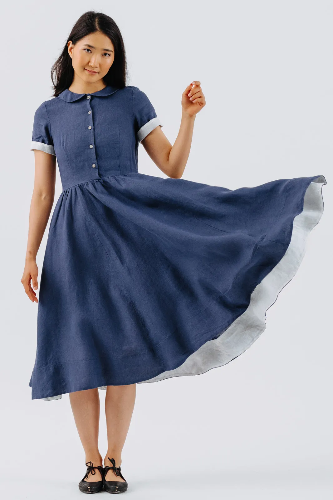 Classic Dress, Short Sleeve sold by Son de Flor product image thumbnail 2