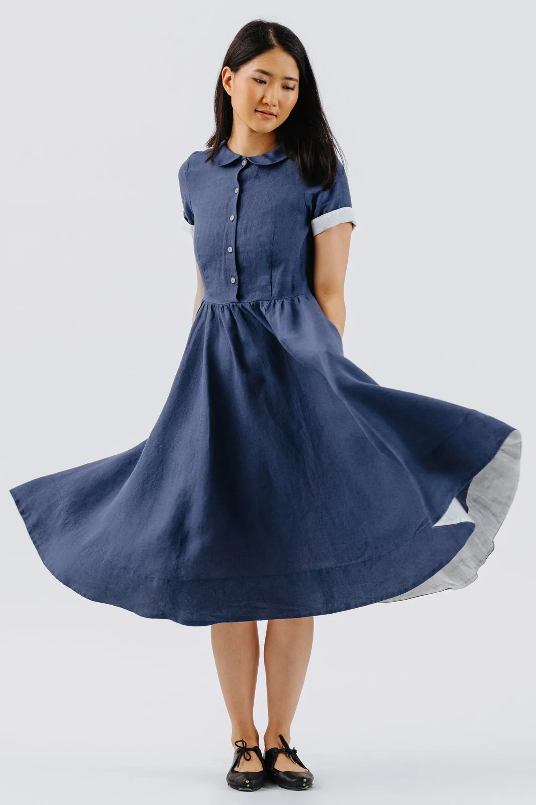 Classic Dress, Short Sleeve sold by Son de Flor product image thumbnail 5