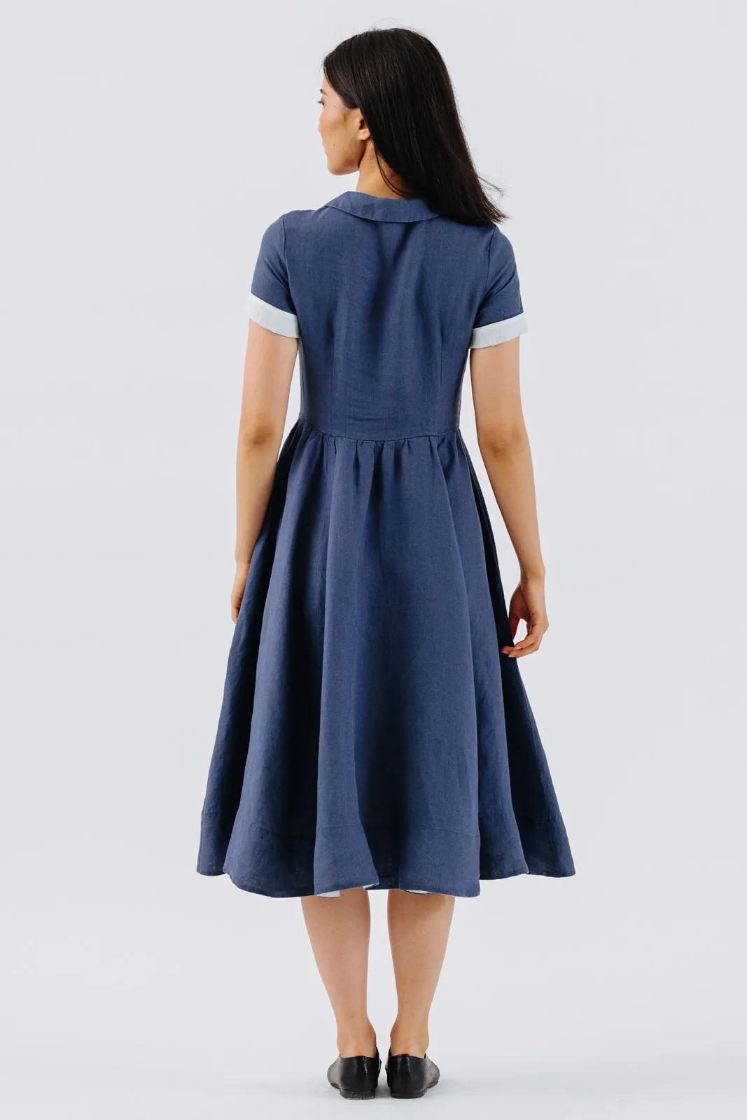Classic Dress, Short Sleeve sold by Son de Flor product image thumbnail 4