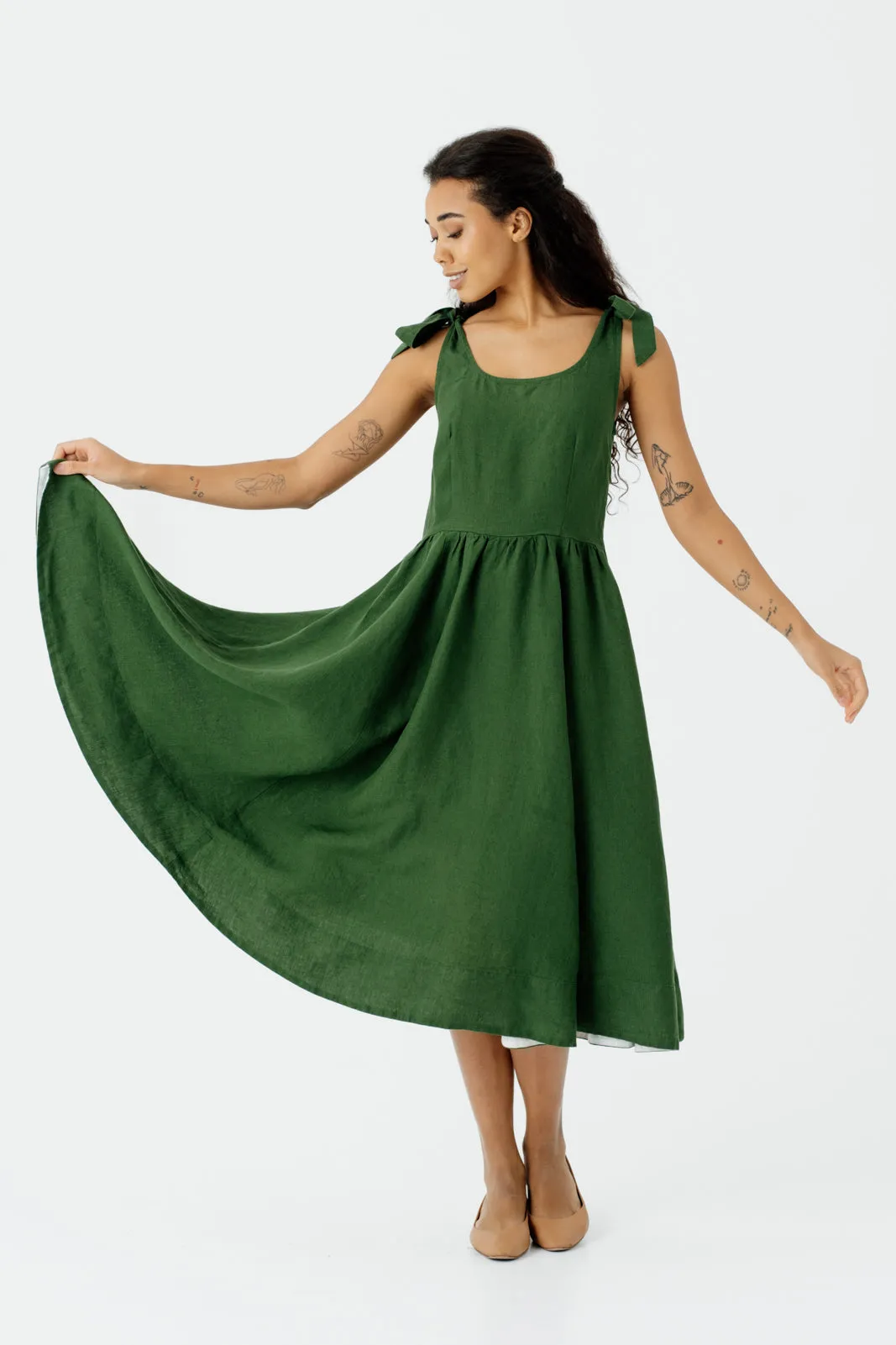 Amelia Dress, Sleeveless sold by Son de Flor product image thumbnail 3