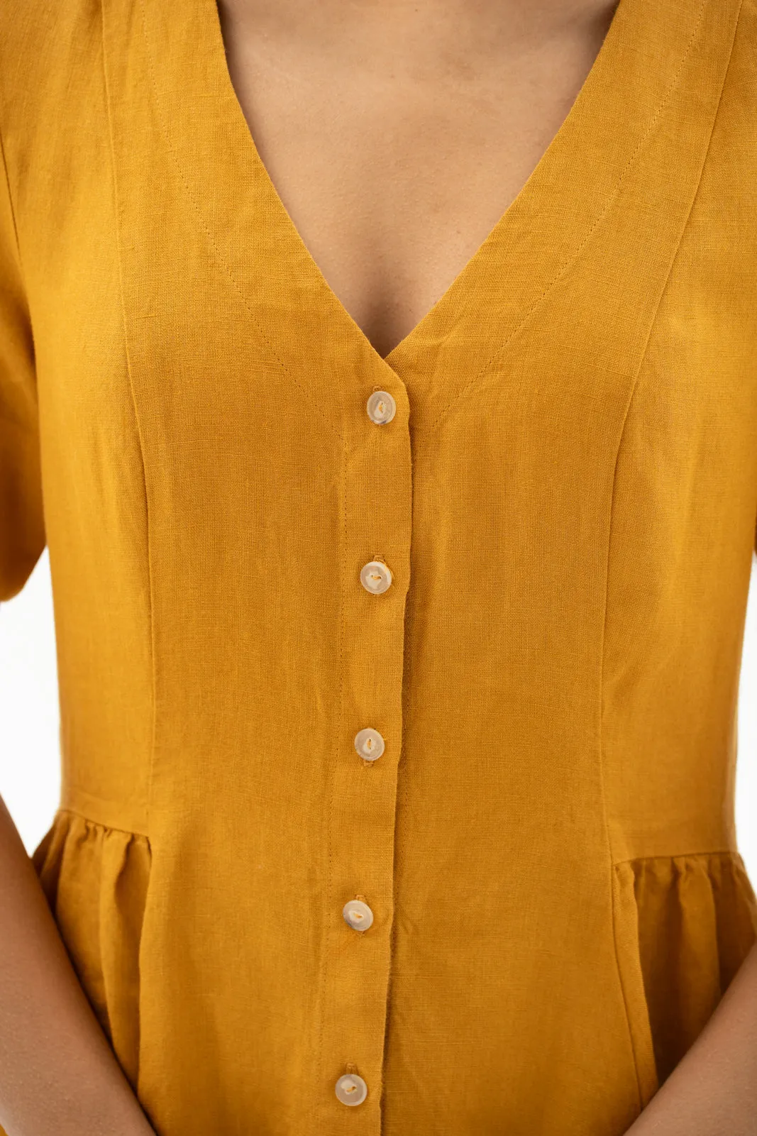 Agness Dress, Short Sleeve sold by Son de Flor product image thumbnail 5