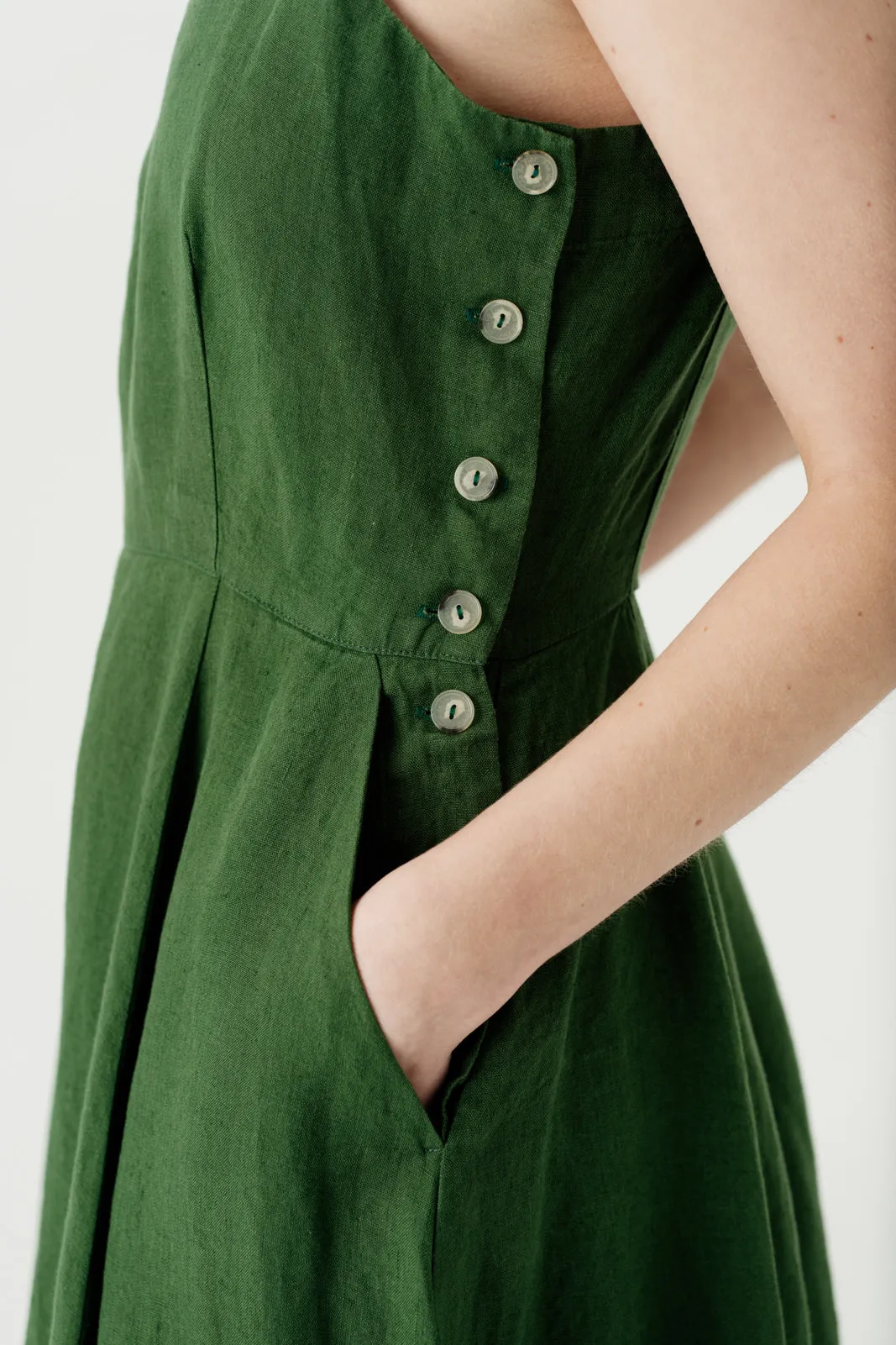 Pinafore Dress, Sleeveless sold by Son de Flor product image thumbnail 2