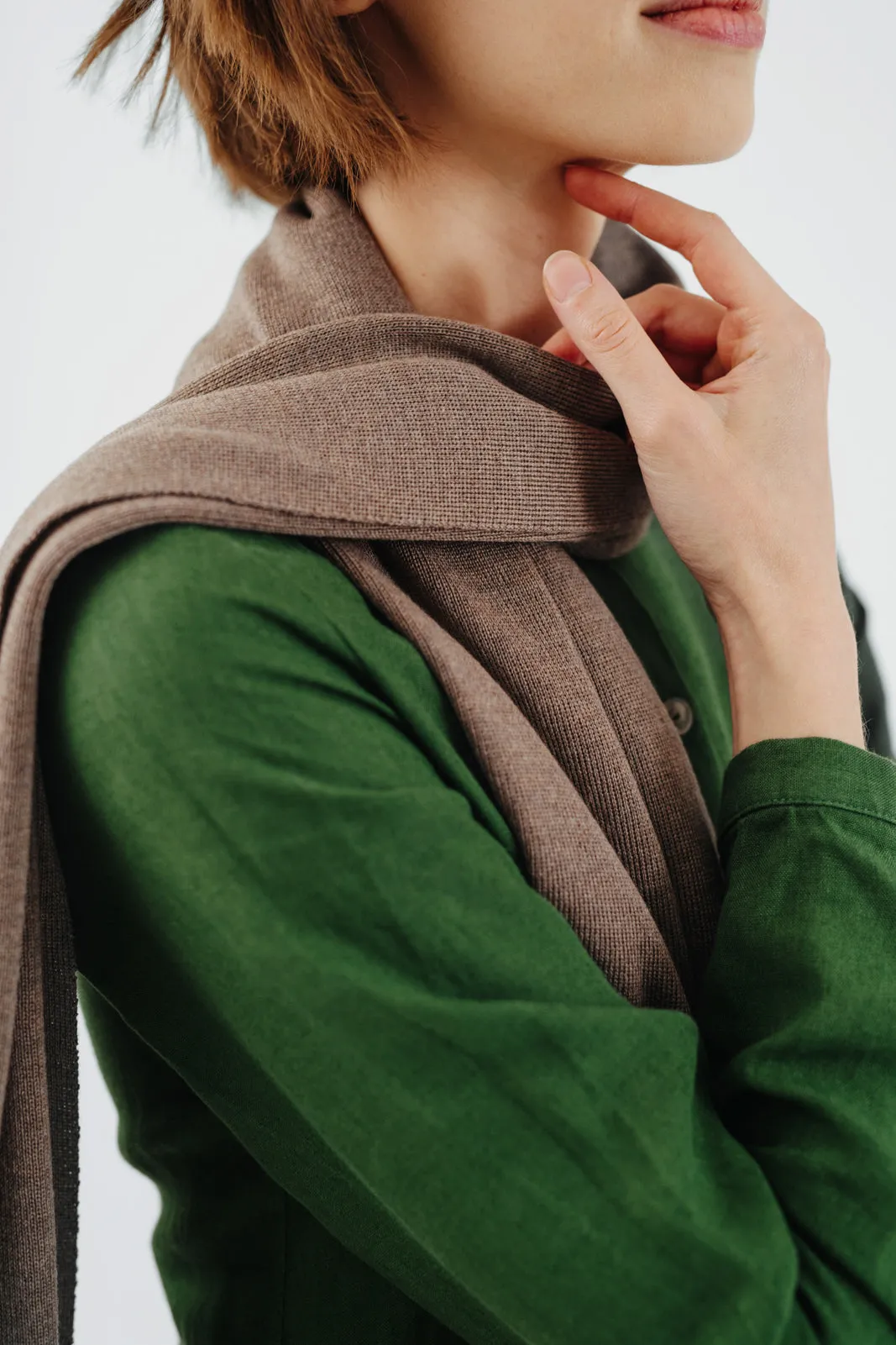 Wrap Scarf, Merino Wool sold by Son de Flor product image thumbnail 5