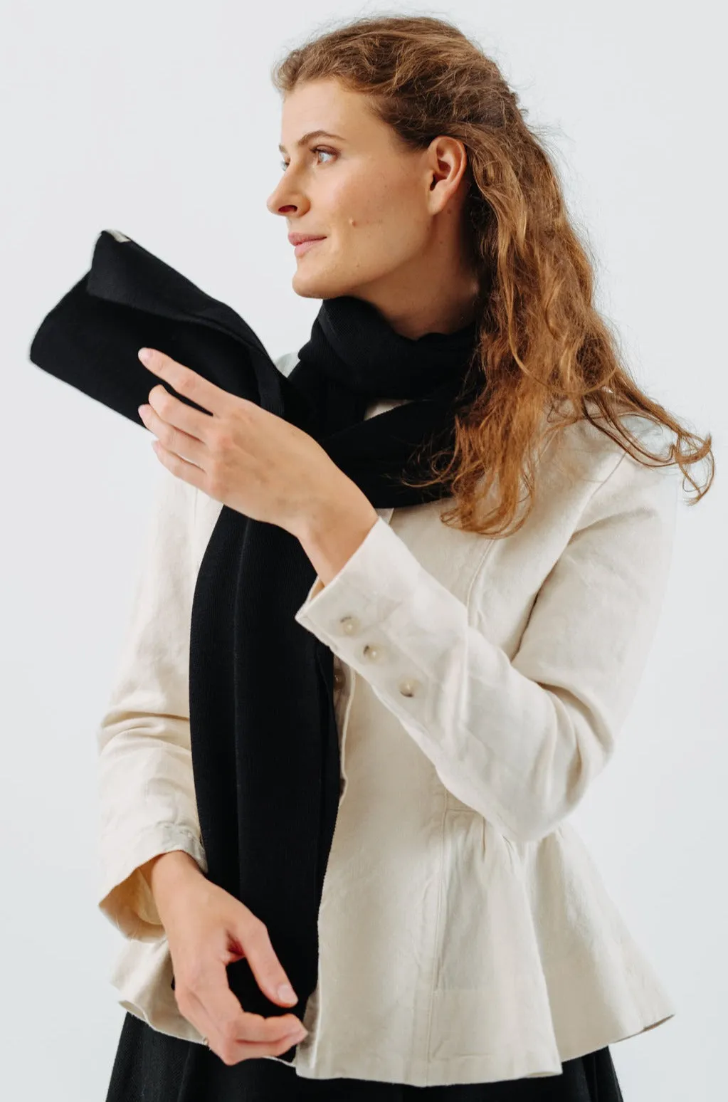 Wrap Scarf, Merino Wool sold by Son de Flor product image thumbnail 2