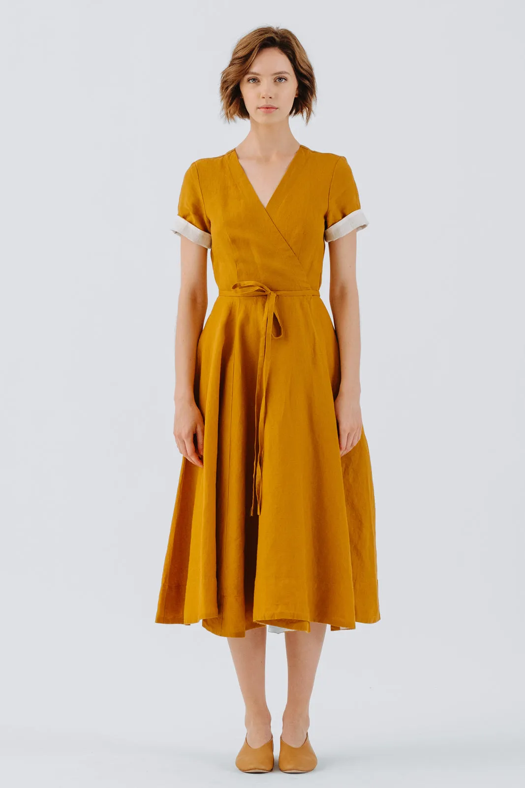 Wrap Dress, Short Sleeve sold by Son de Flor product image thumbnail 5