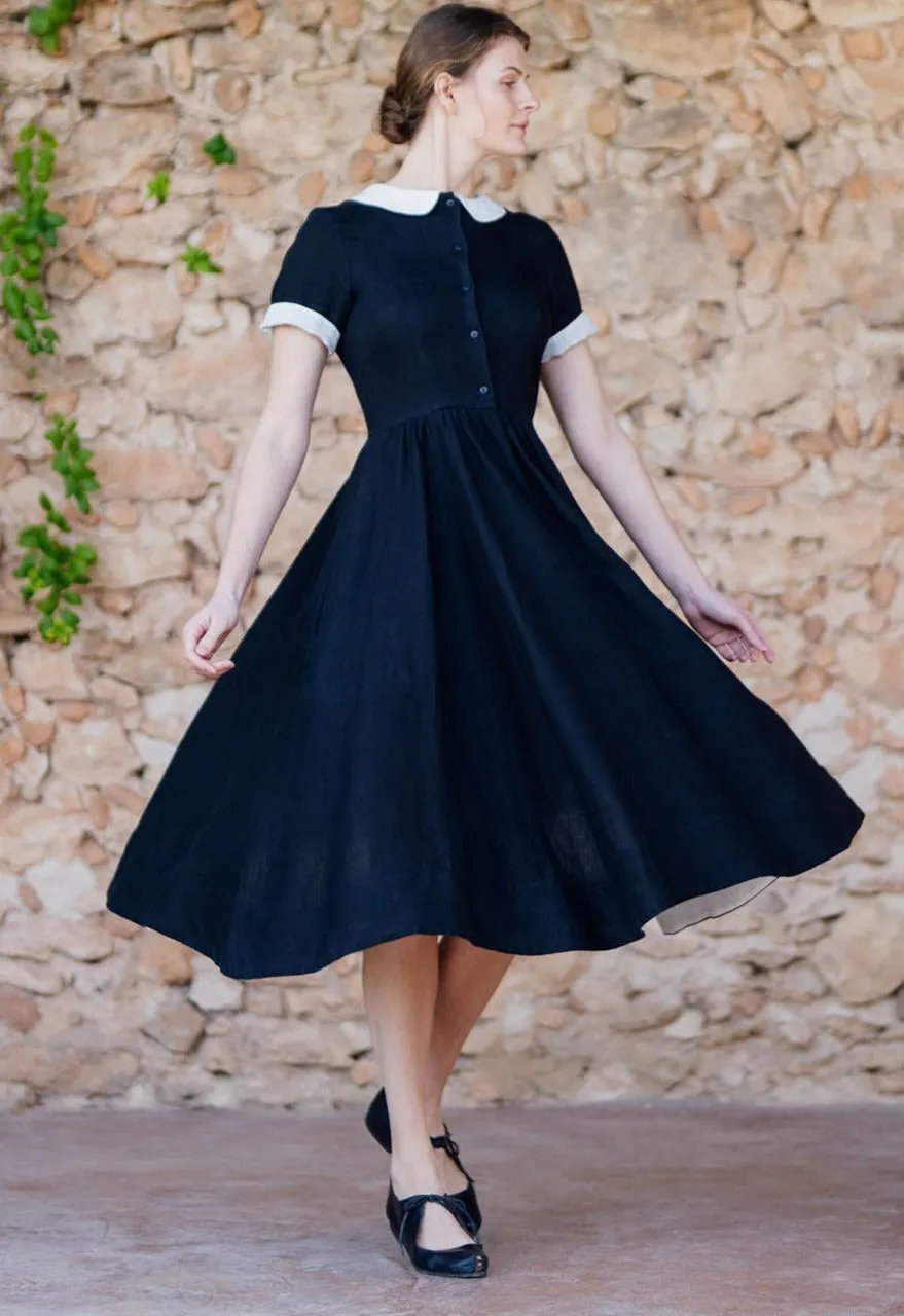 Classic Dress, Short Sleeve sold by Son de Flor product image thumbnail 3