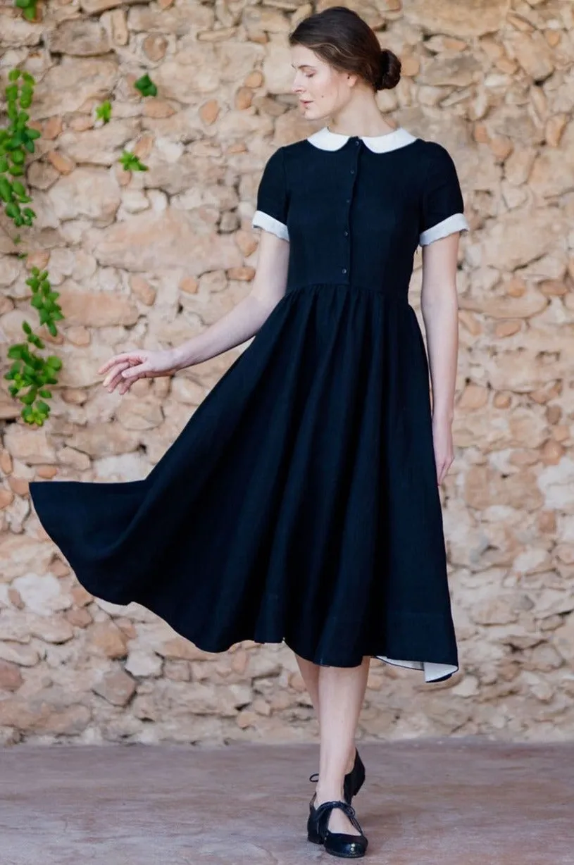 Classic Dress, Short Sleeve sold by Son de Flor