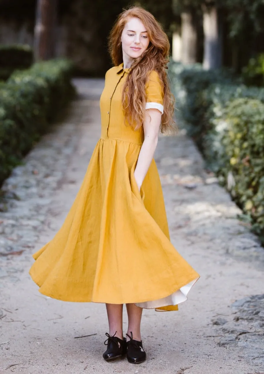Classic Dress, Short Sleeve sold by Son de Flor product image thumbnail 2