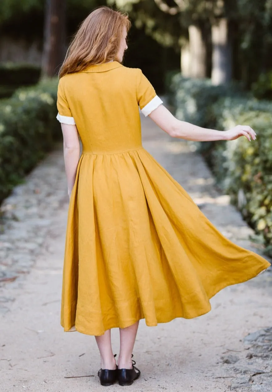 Classic Dress, Short Sleeve sold by Son de Flor product image thumbnail 5