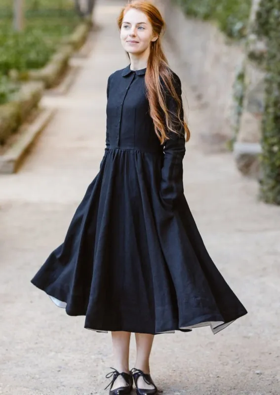 Classic Dress, Long Sleeve sold by Son de Flor