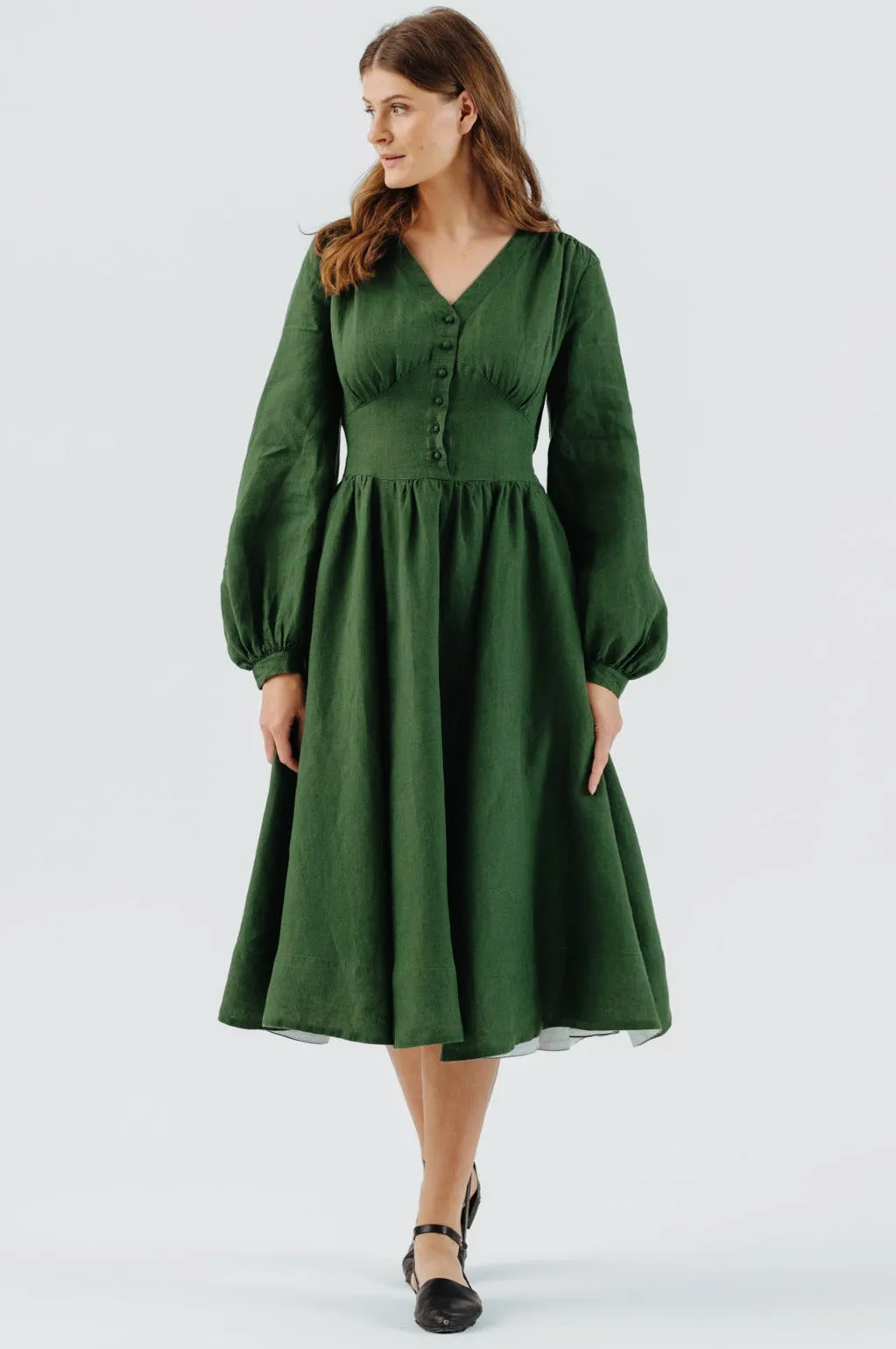 Diane Dress, Long Sleeve sold by Son de Flor product image thumbnail 4