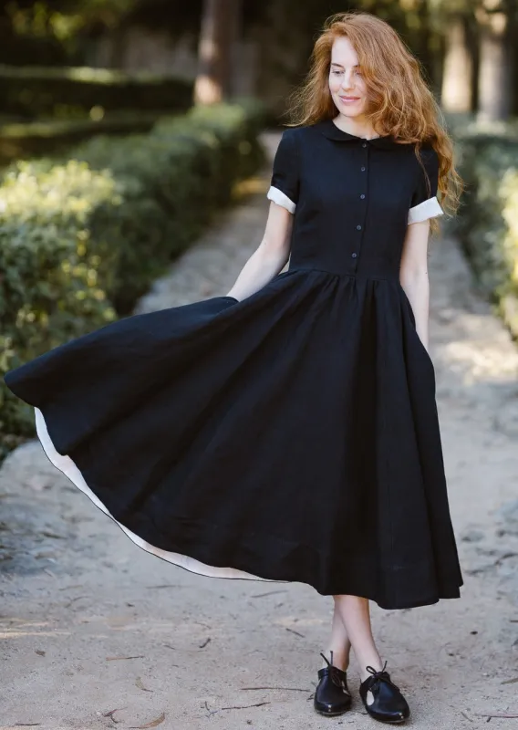 Classic Dress, Short Sleeve sold by Son de Flor
