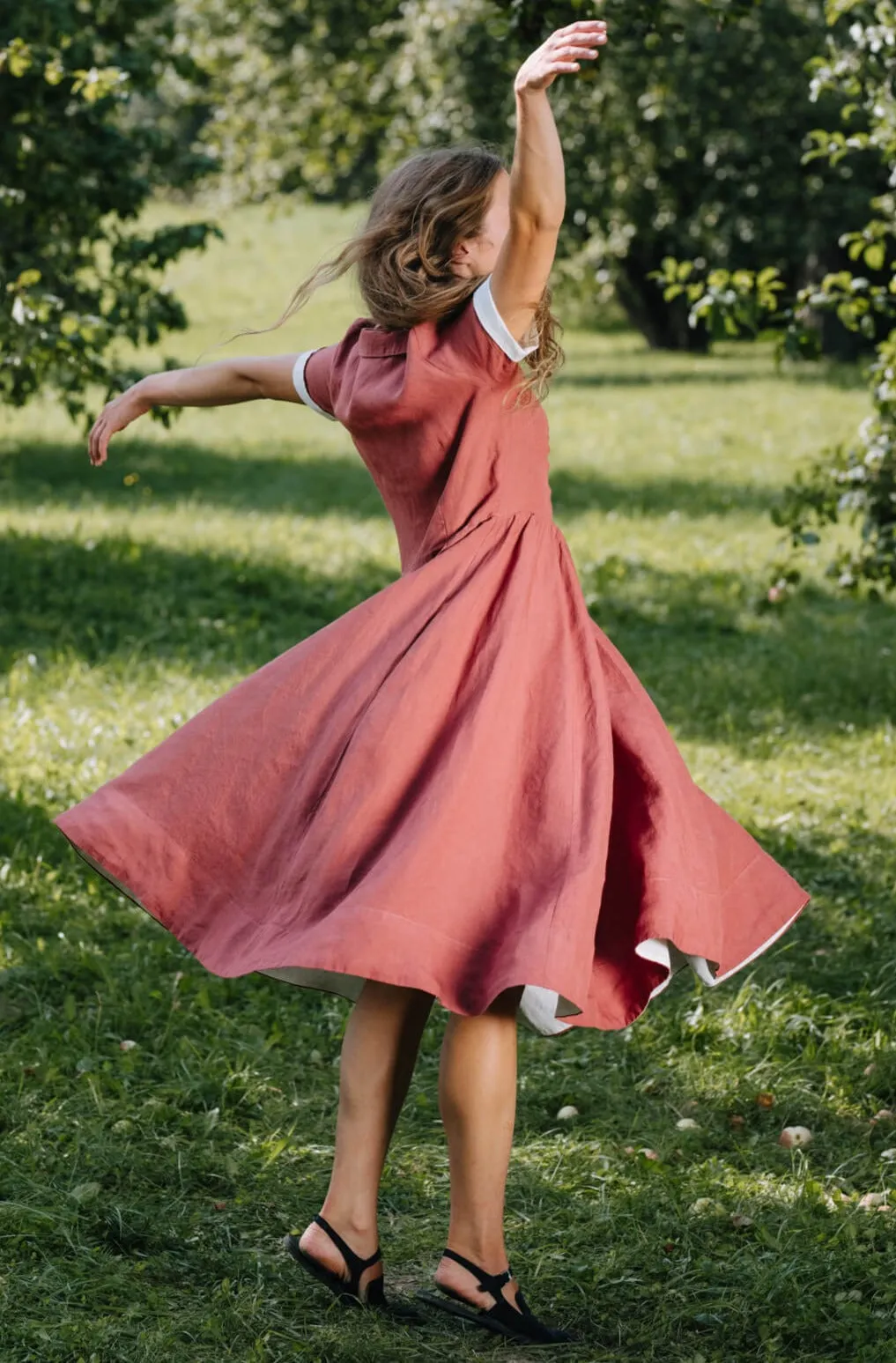 Classic Dress, Short Sleeve sold by Son de Flor product image thumbnail 5