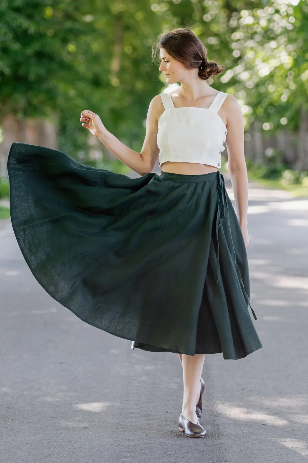 Wrap Skirt sold by Son de Flor product image thumbnail 5