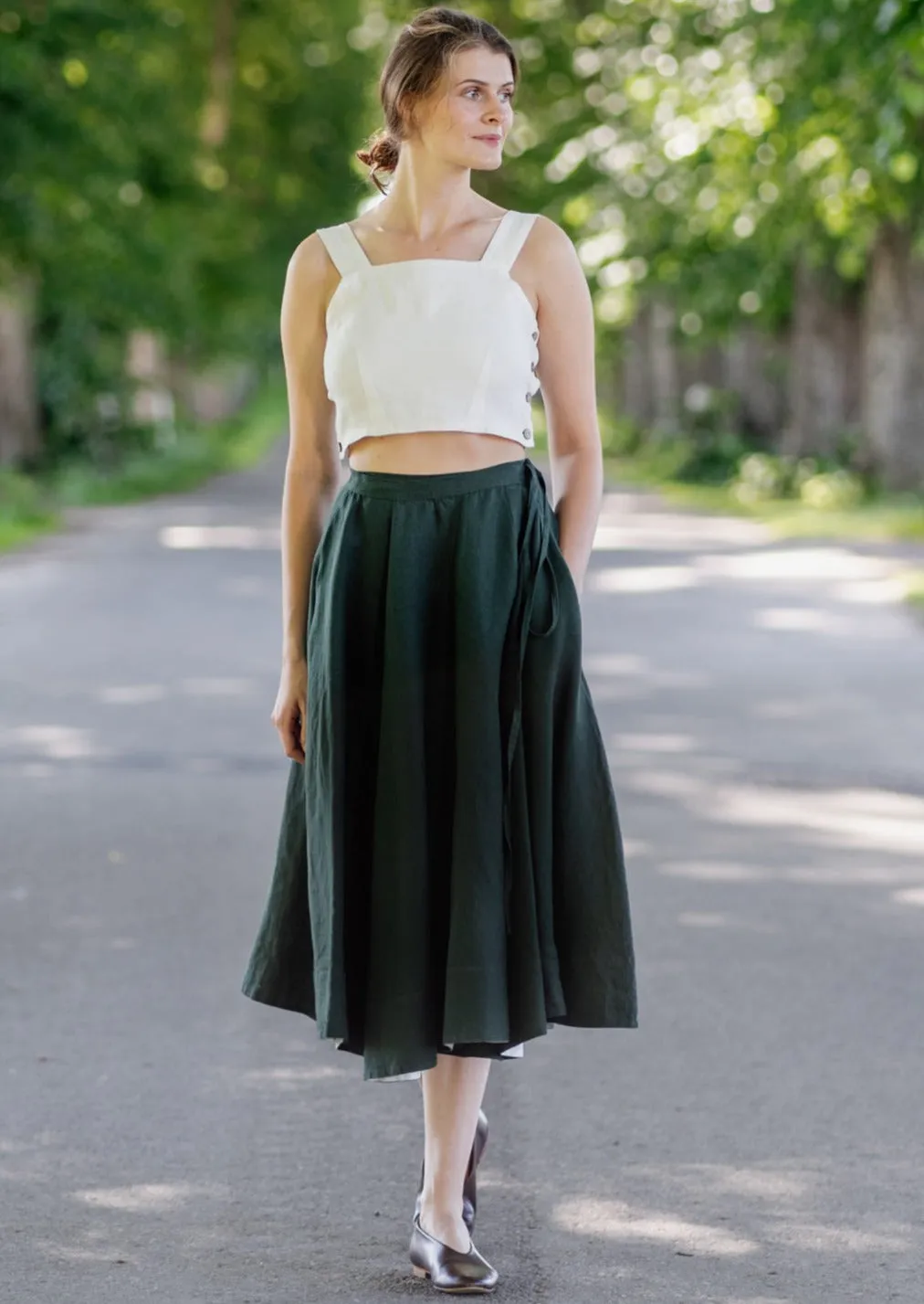 Wrap Skirt sold by Son de Flor product image thumbnail 2