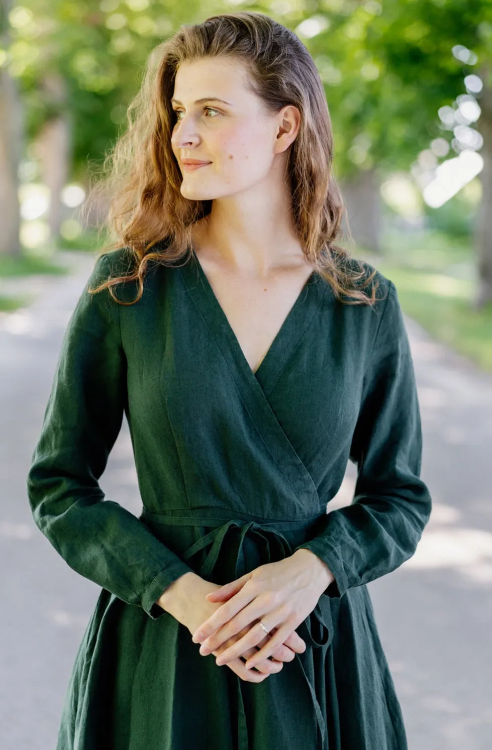 Wrap Dress, Long Sleeve sold by Son de Flor