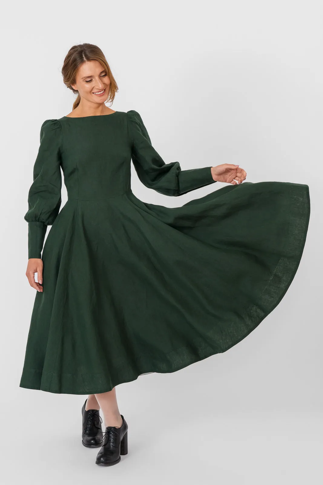 Hawthorn Dress, Long Sleeve sold by Son de Flor product image thumbnail 3