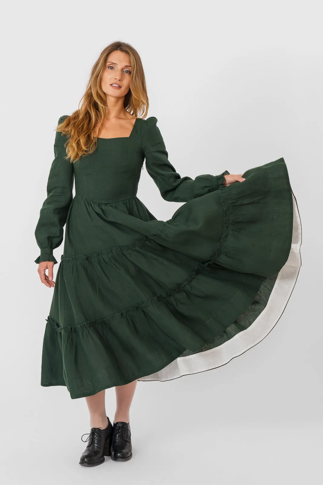 Sorrel Dress, Long Sleeve sold by Son de Flor product image thumbnail 4
