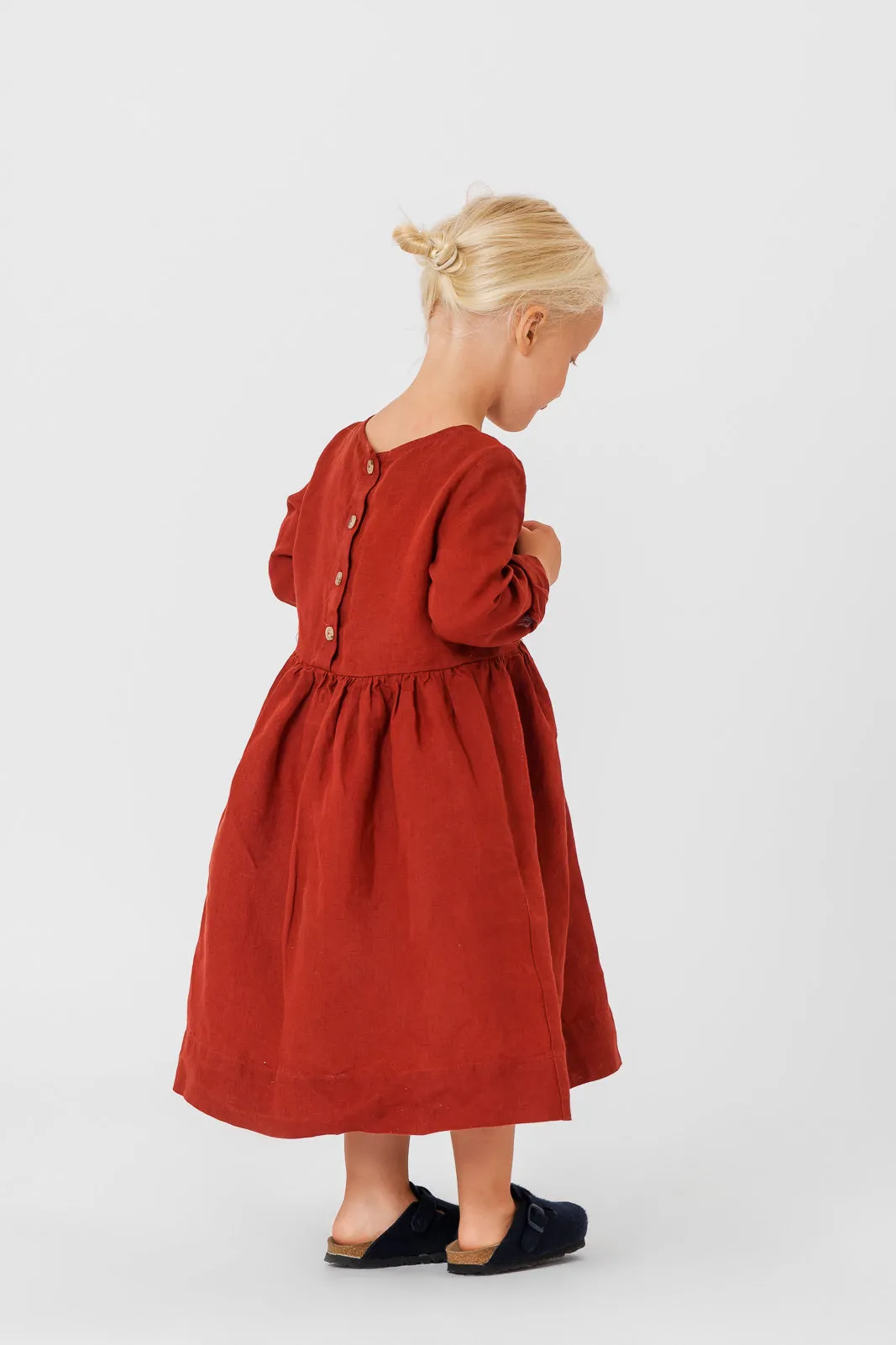 Mini Me Smock Dress, Long Sleeve sold by Son de Flor product image thumbnail 4