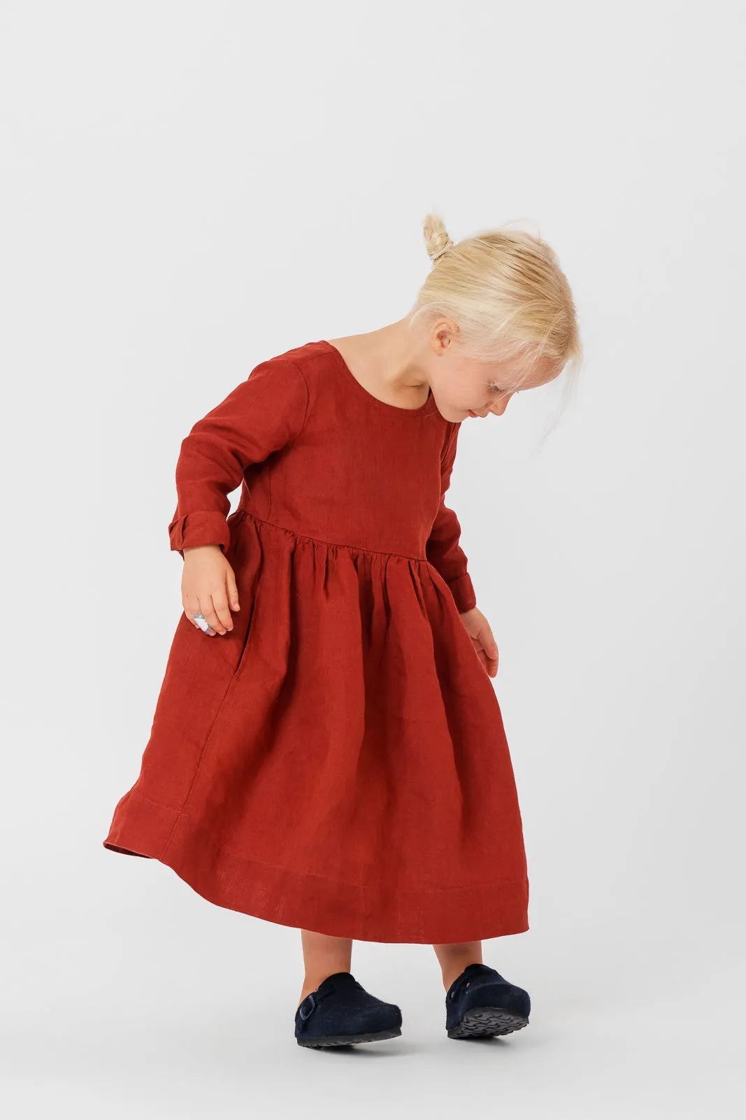 Mini Me Smock Dress, Long Sleeve sold by Son de Flor product image thumbnail 5