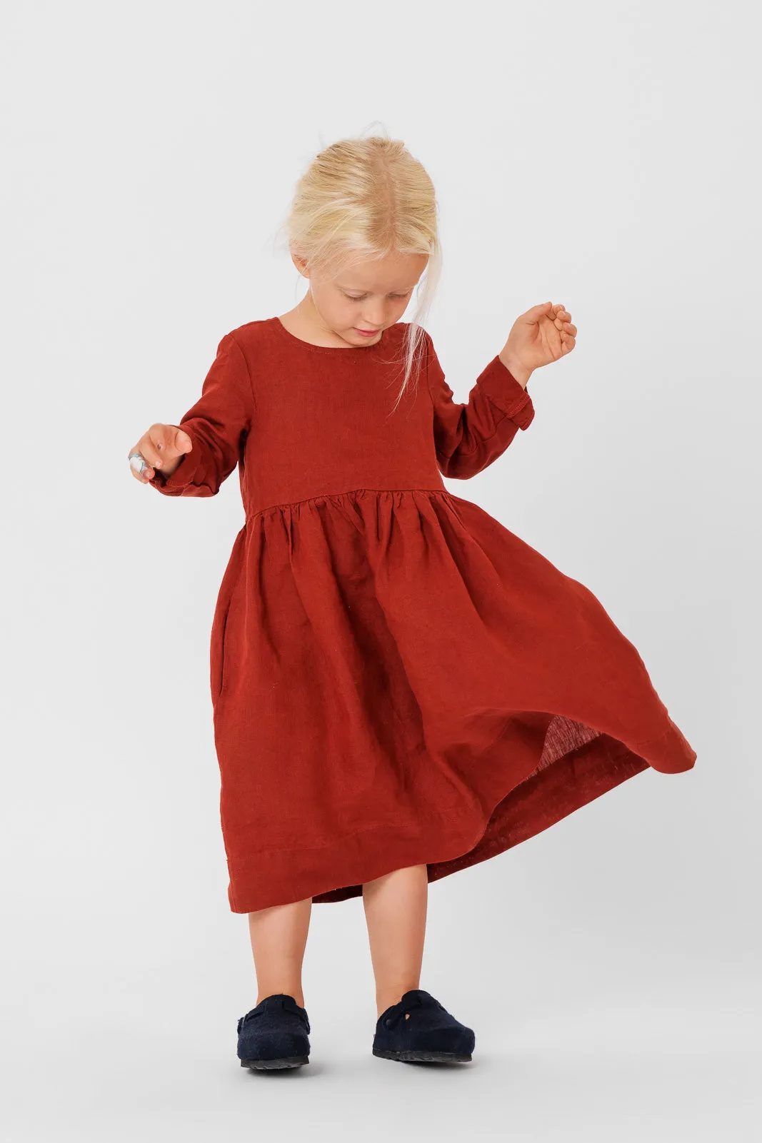 Mini Me Smock Dress, Long Sleeve sold by Son de Flor product image thumbnail 2