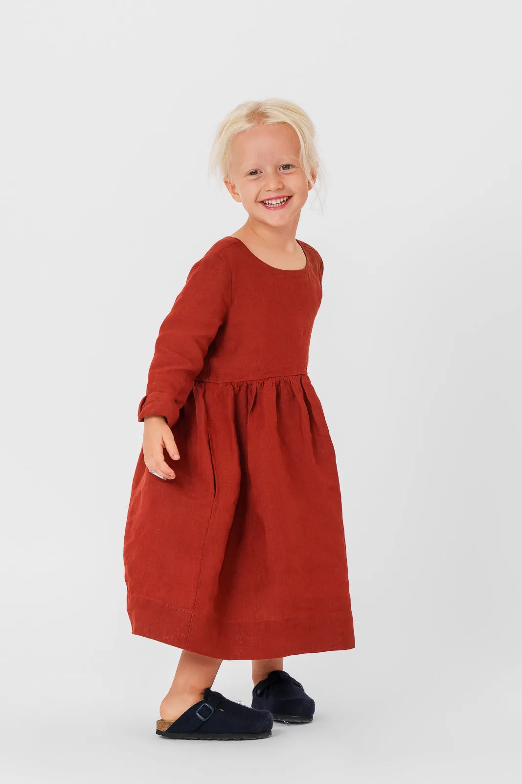 Mini Me Smock Dress, Long Sleeve sold by Son de Flor