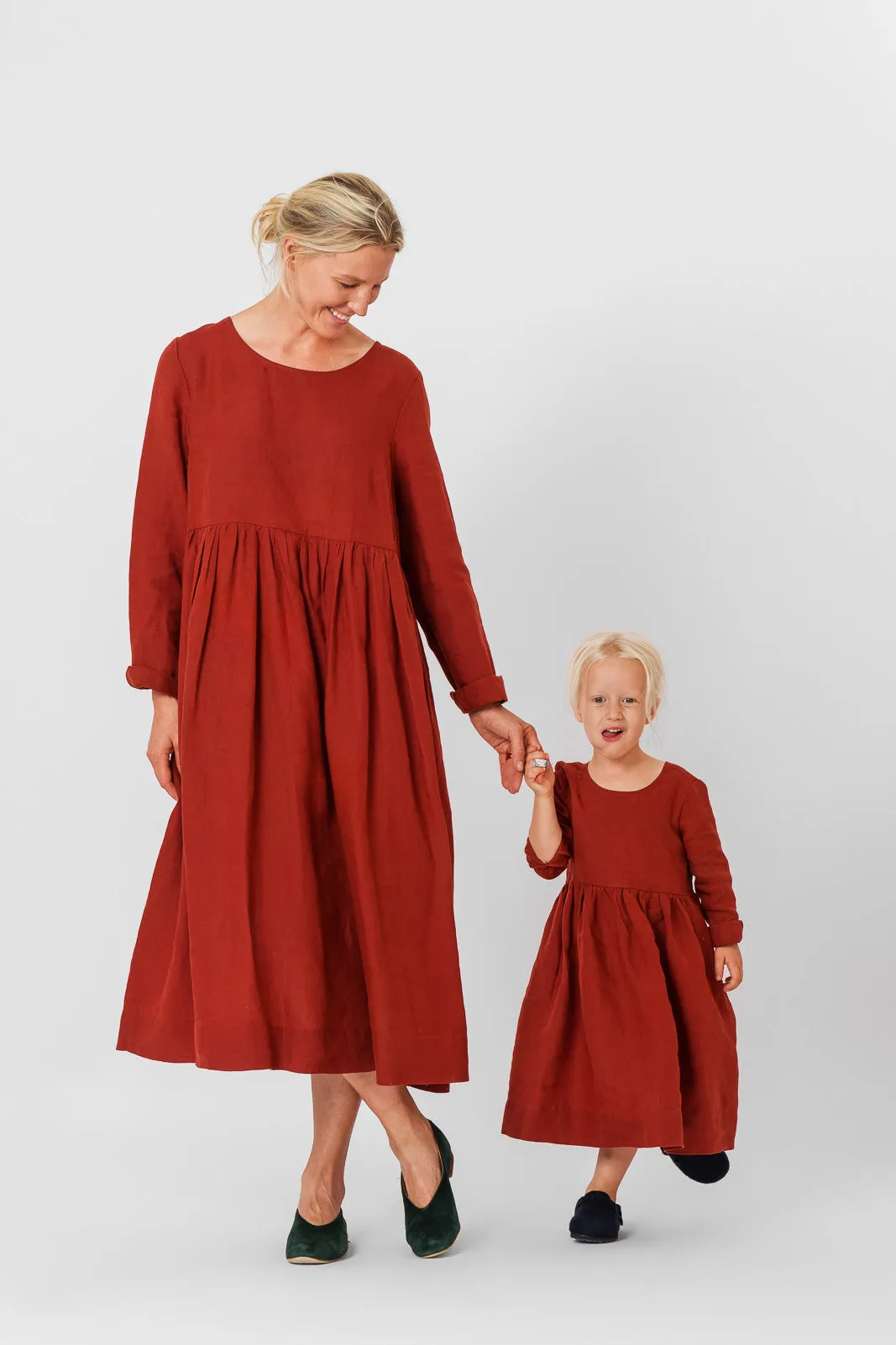 Mini Me Smock Dress, Long Sleeve sold by Son de Flor product image thumbnail 3