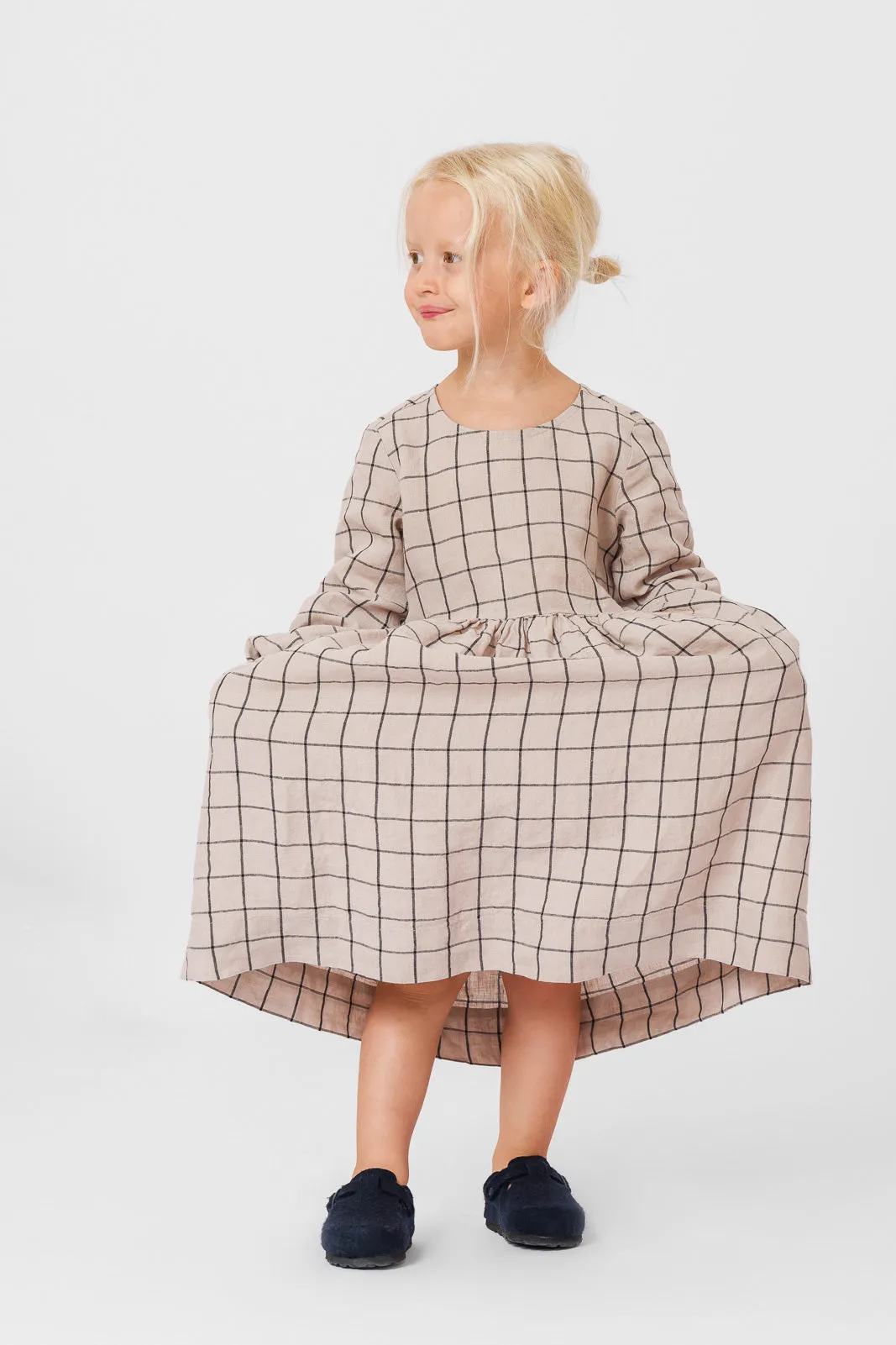 Mini Me Smock Dress, Long Sleeve sold by Son de Flor product image thumbnail 3