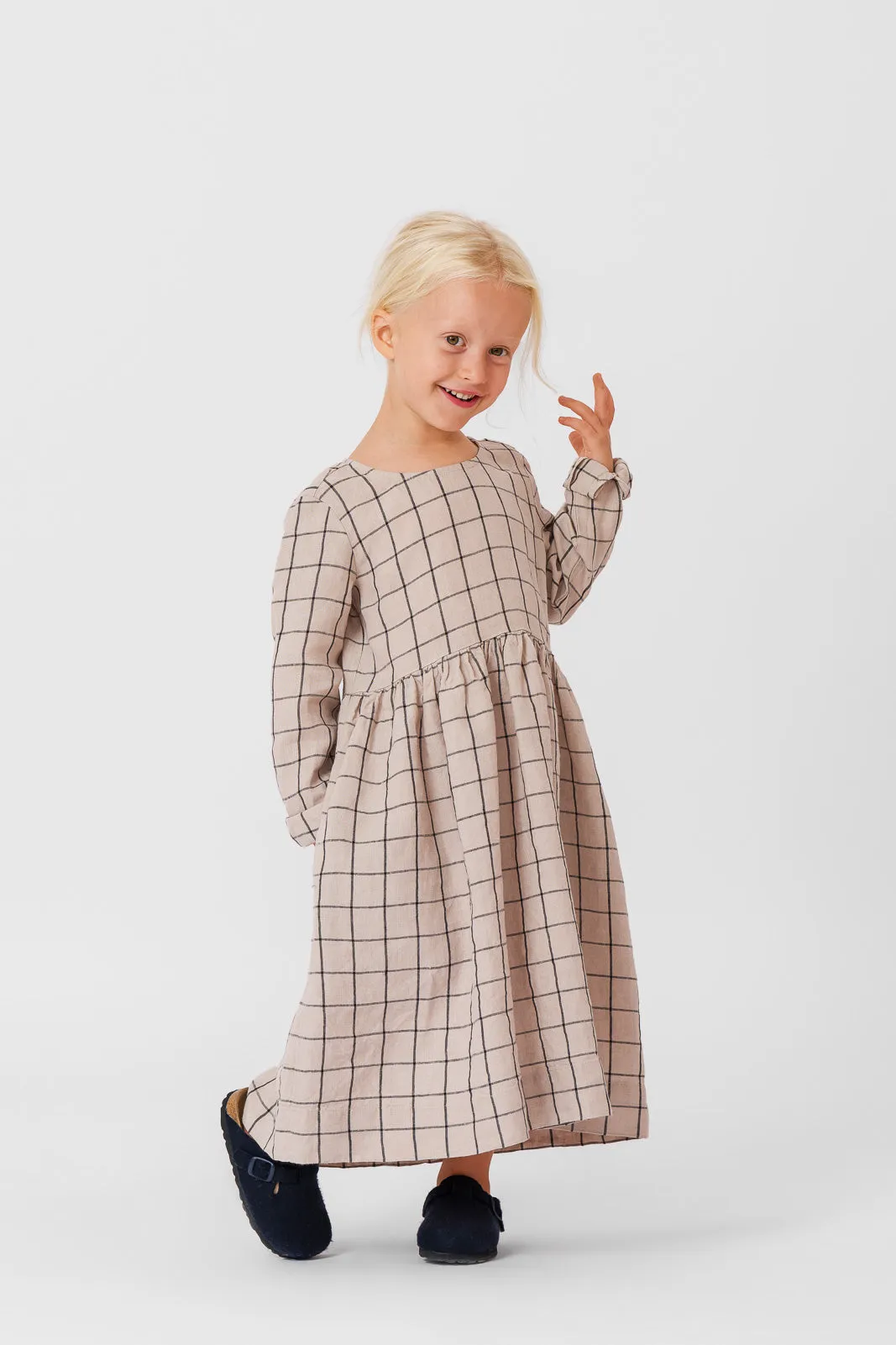 Mini Me Smock Dress, Long Sleeve sold by Son de Flor product image thumbnail 5