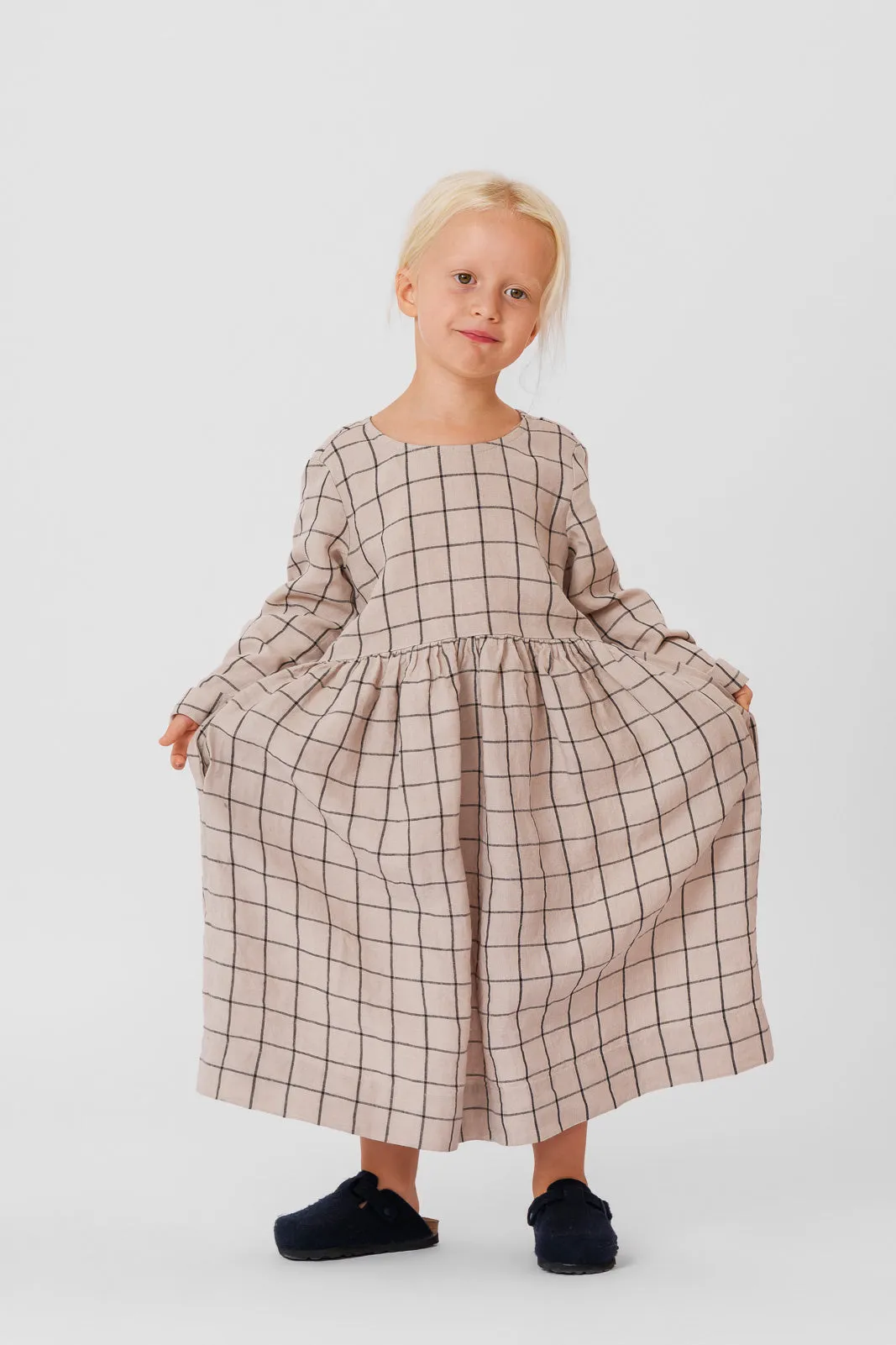 Mini Me Smock Dress, Long Sleeve sold by Son de Flor product image thumbnail 2