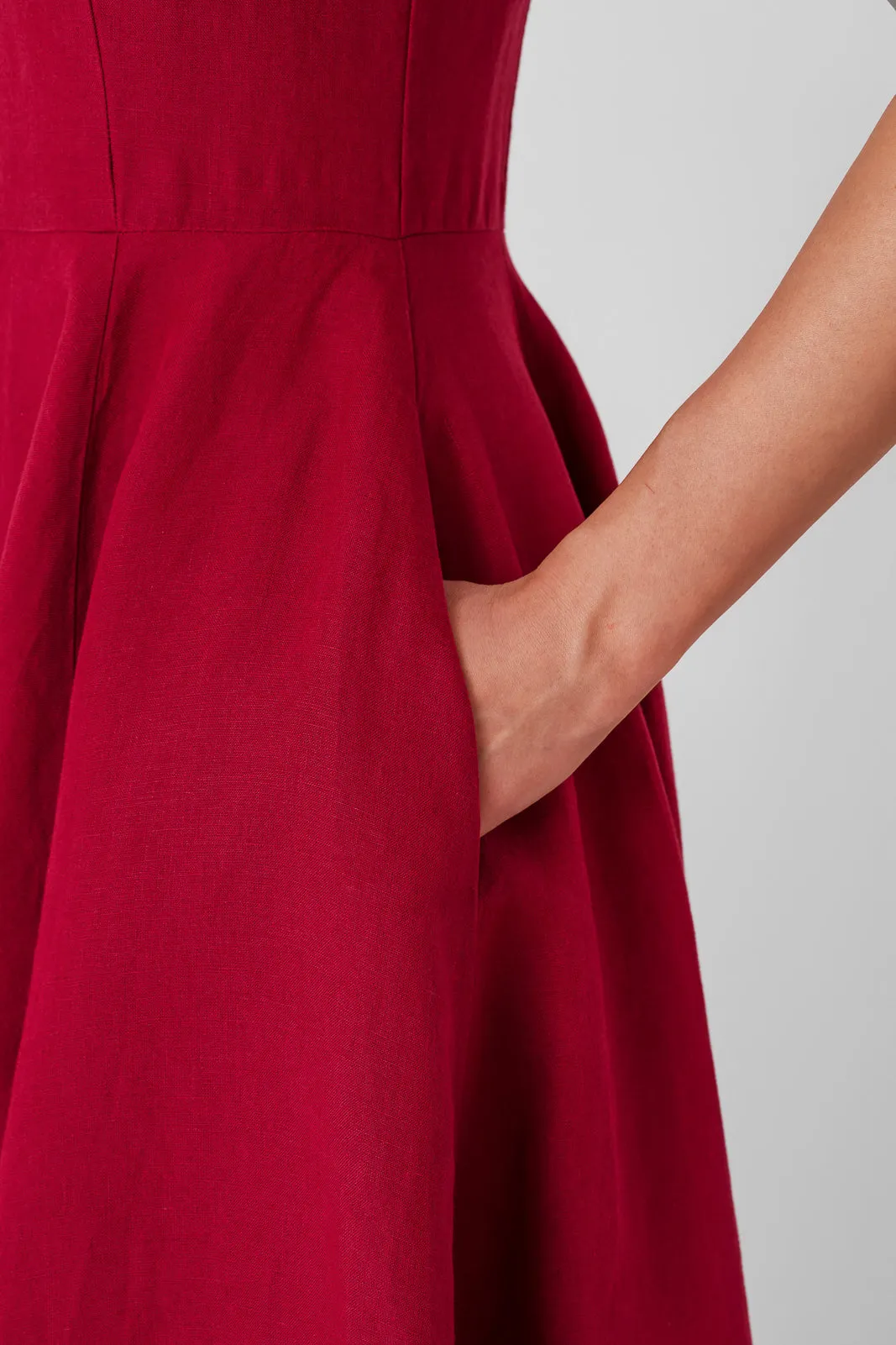 Cordelia Dress, Butterfly Sleeve sold by Son de Flor product image thumbnail 5