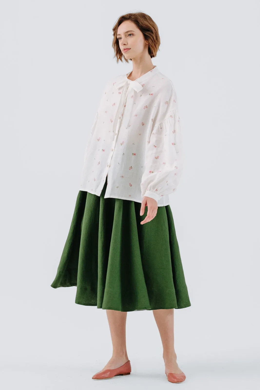 Clementine Shirt, Long Sleeve sold by Son de Flor product image thumbnail 4