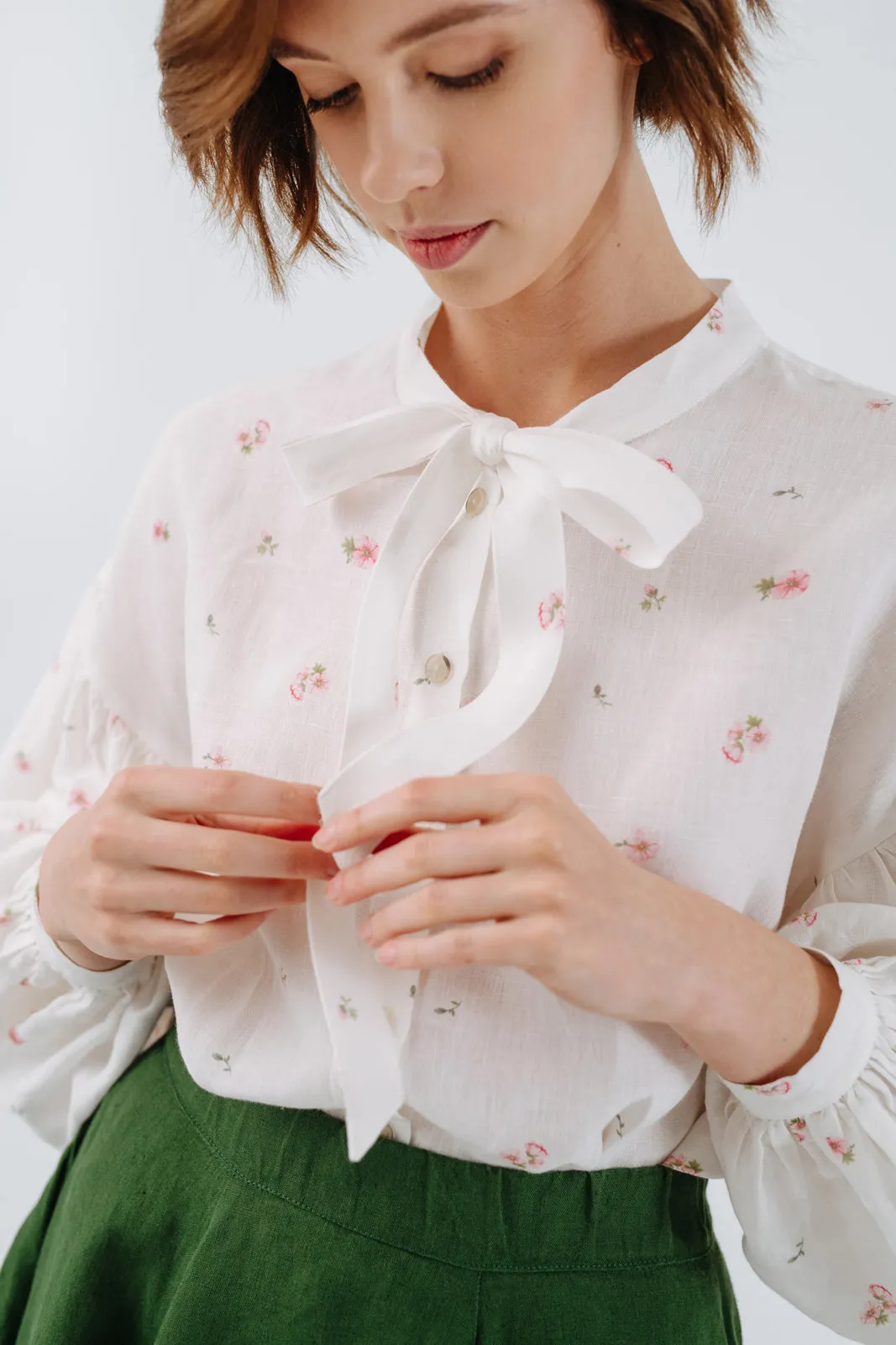 Clementine Shirt, Long Sleeve sold by Son de Flor product image thumbnail 2