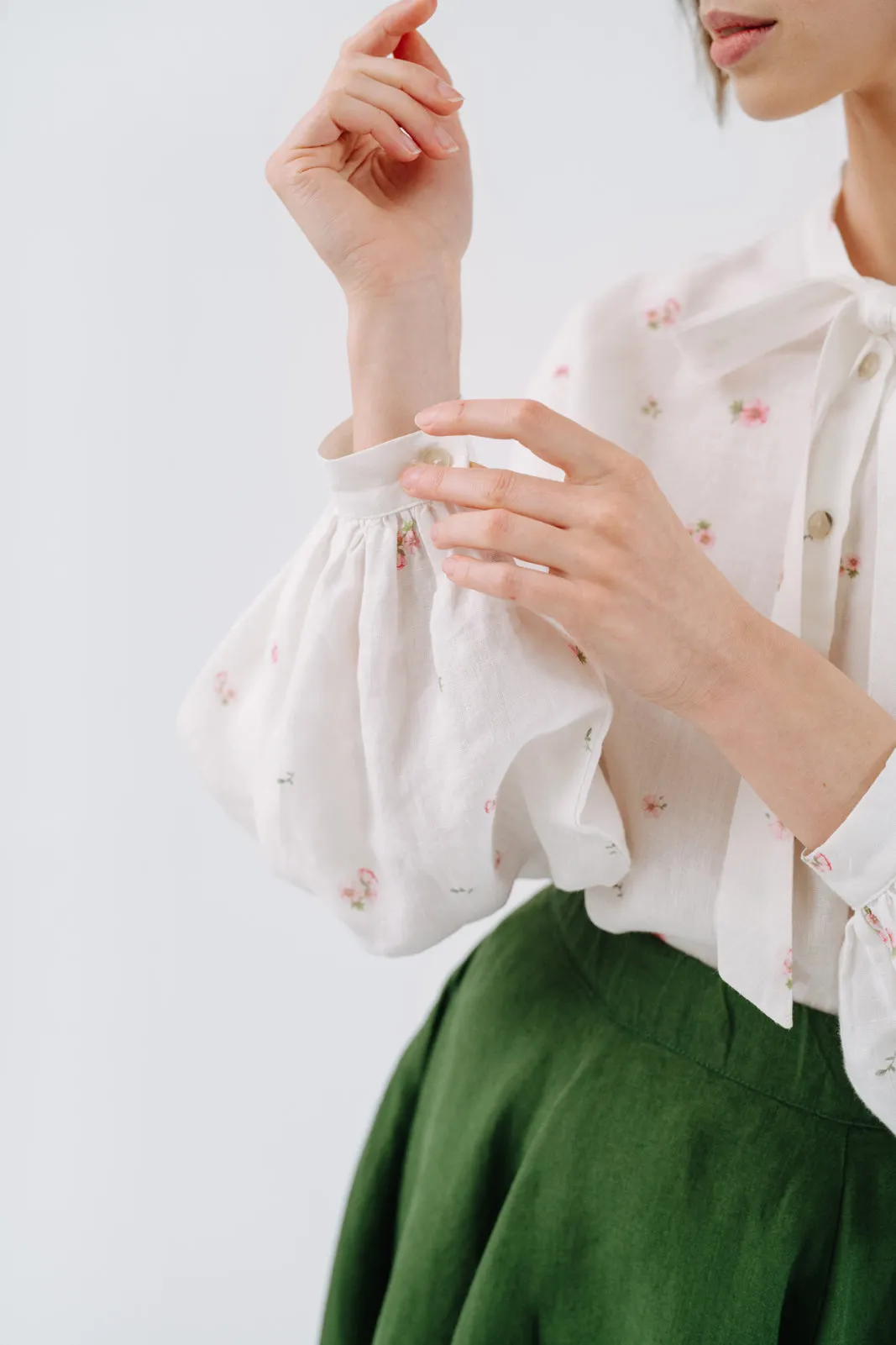 Clementine Shirt, Long Sleeve sold by Son de Flor product image thumbnail 5