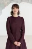 Elizabeth Coat, Long Sleeve, Twill Linen sold by Son de Flor