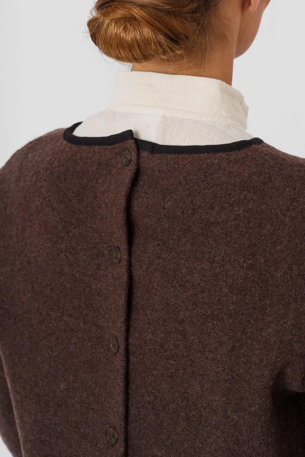 Crop Sweater, Wool sold by Son de Flor product image thumbnail 4
