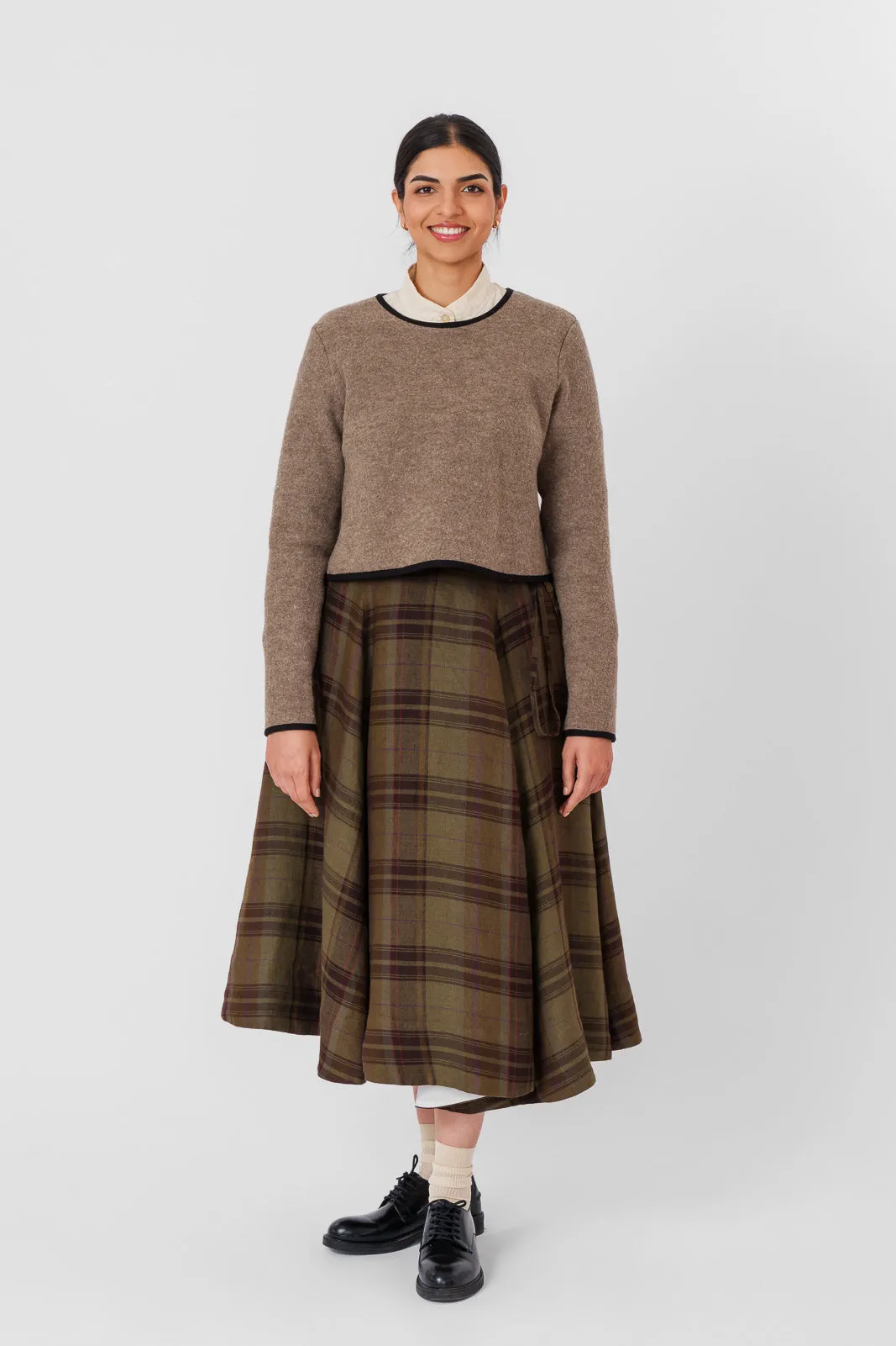 Crop Sweater, Wool sold by Son de Flor product image thumbnail 2