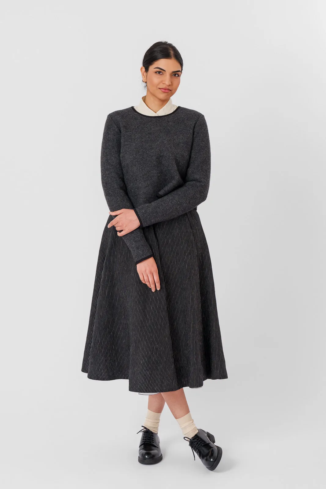 Crop Sweater, Wool sold by Son de Flor product image thumbnail 2