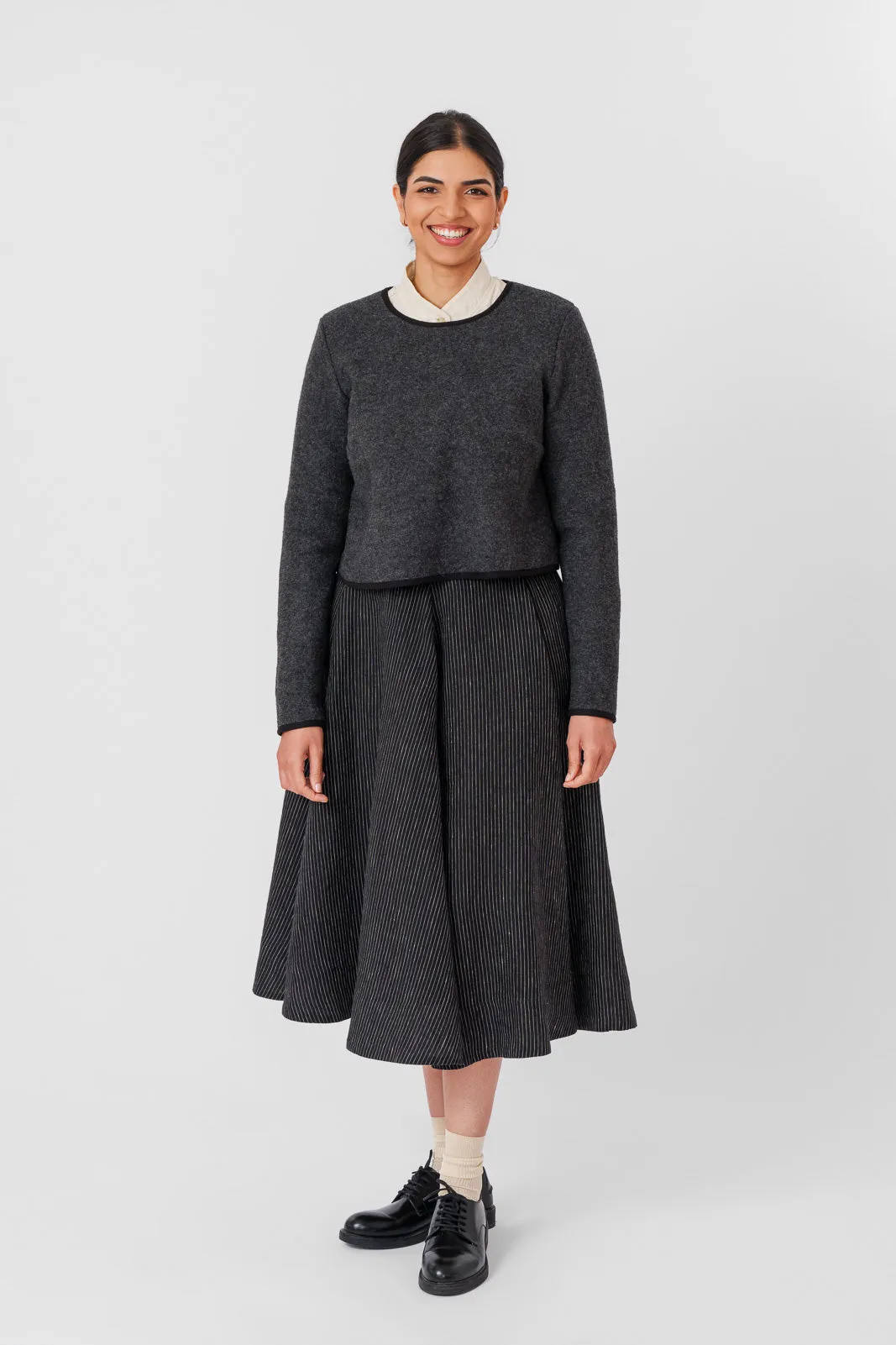 Crop Sweater, Wool sold by Son de Flor product image thumbnail 5