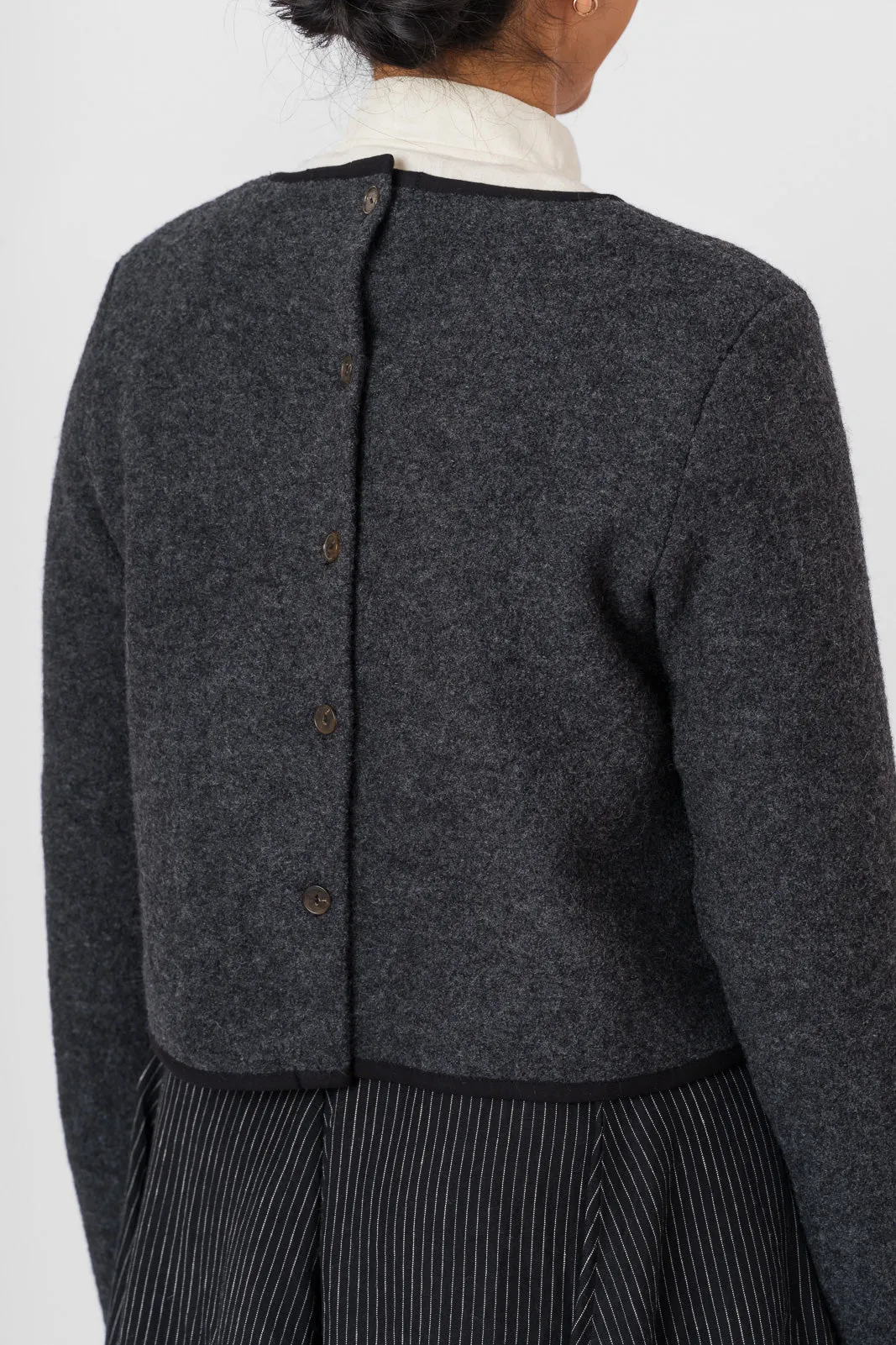 Crop Sweater, Wool sold by Son de Flor product image thumbnail 4