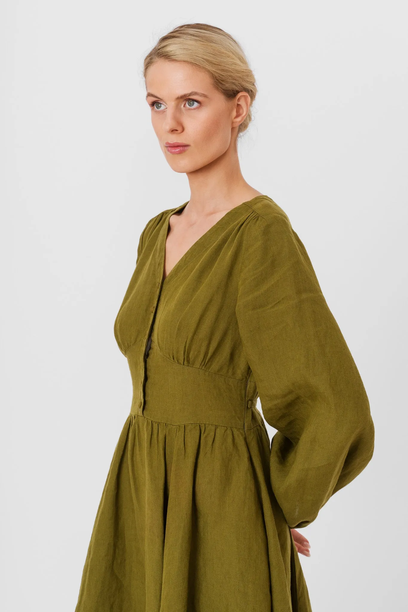 Diane Dress, Long Sleeve sold by Son de Flor product image thumbnail 3