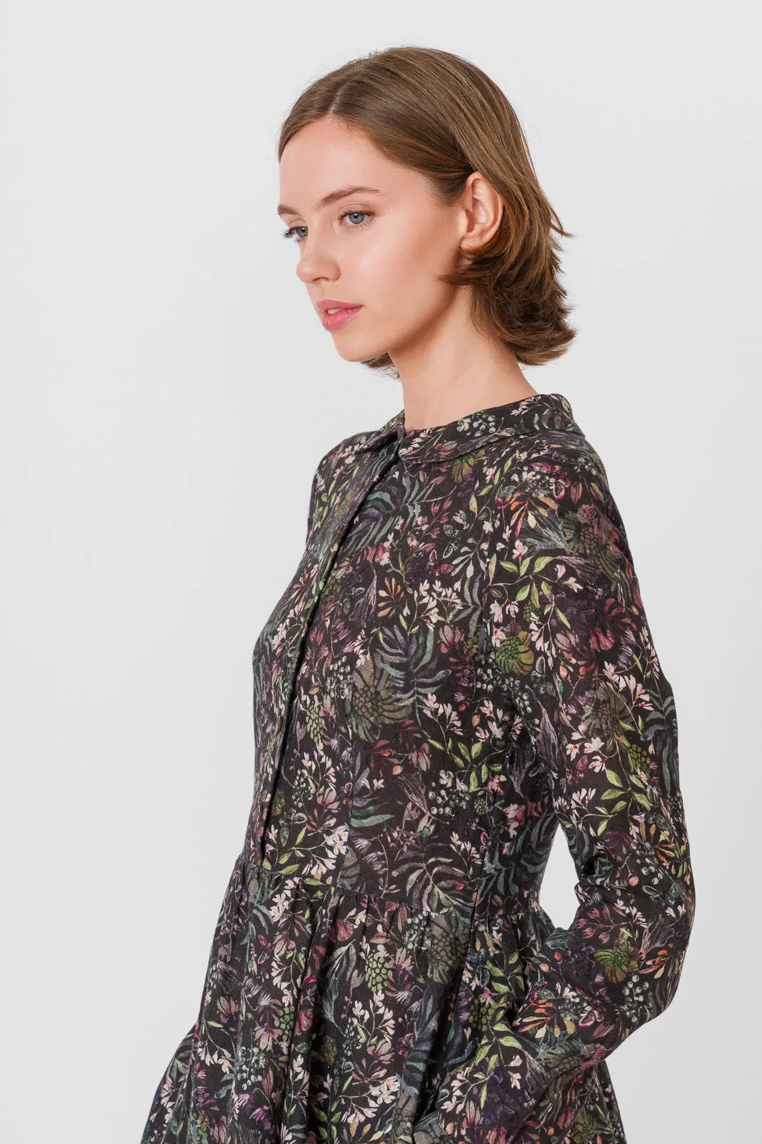 Classic Dress, Long Sleeve, Venice Floral sold by Son de Flor