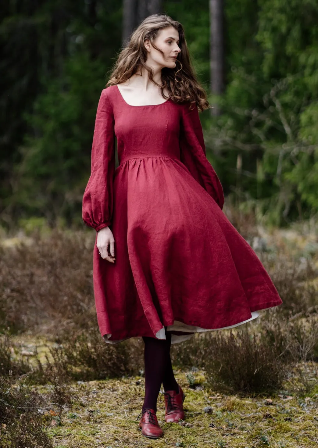 Carmen Dress, Long Sleeve sold by Son de Flor product image thumbnail 2