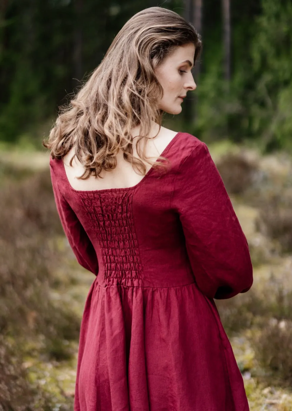 Carmen Dress, Long Sleeve sold by Son de Flor product image thumbnail 4