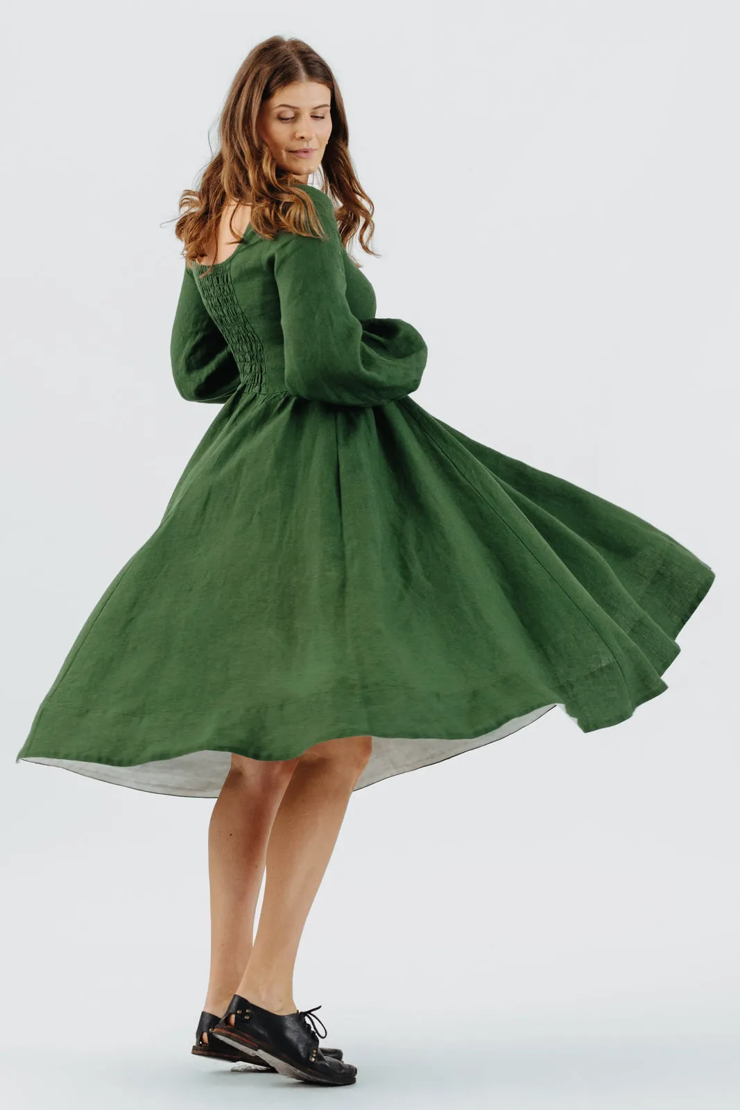 Carmen Dress, Long Sleeve sold by Son de Flor product image thumbnail 4