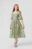 Carmen dress, 3/4 Sleeve sold by Son de Flor