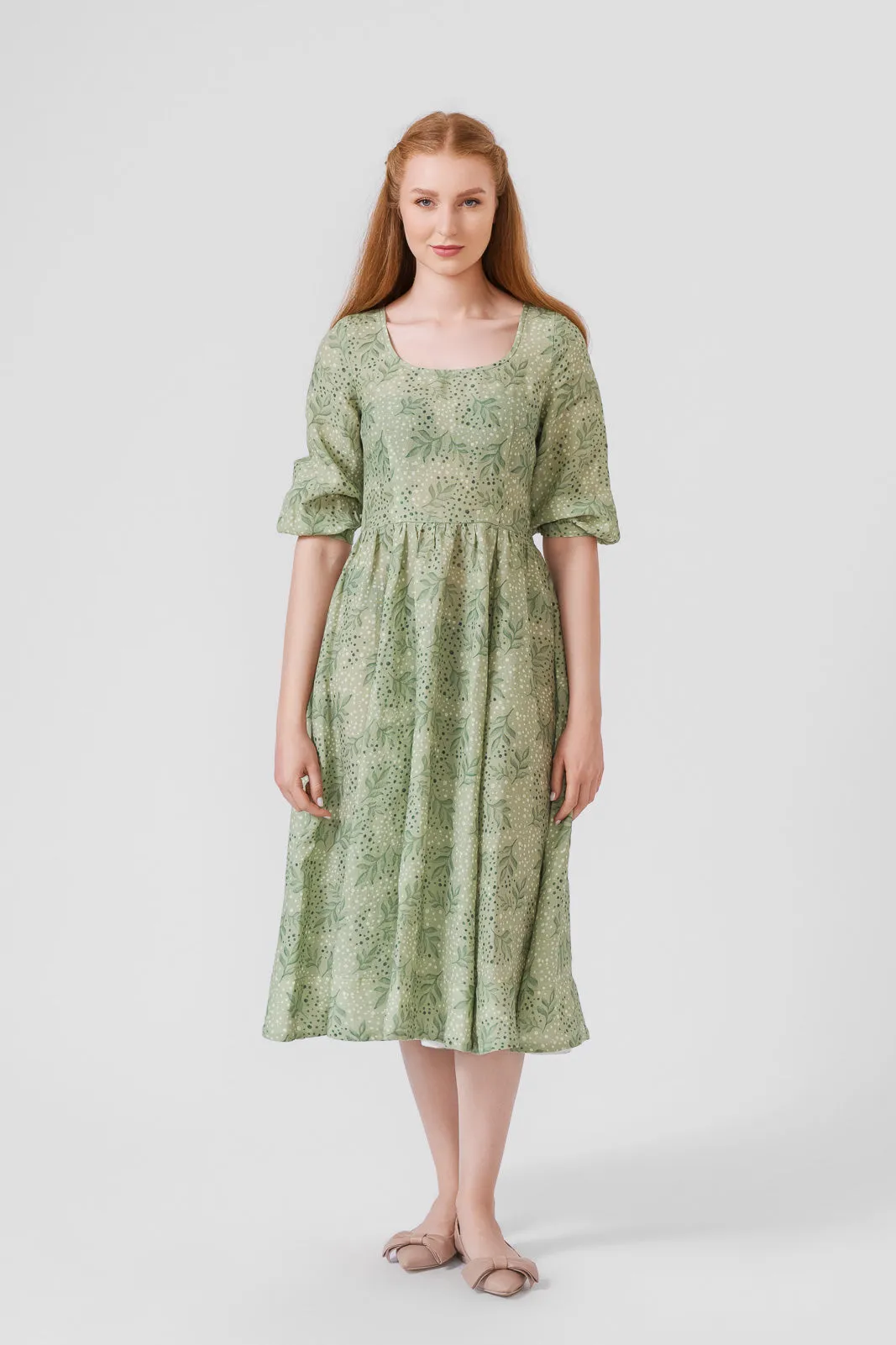 Carmen dress, 3/4 Sleeve sold by Son de Flor product image thumbnail 2