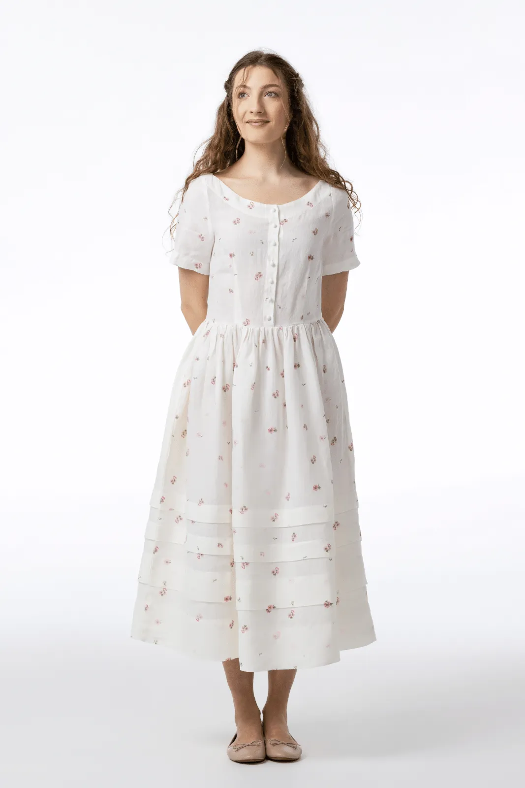 Eyre Dress, Short Sleeve sold by Son de Flor product image thumbnail 2