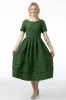 Eyre Dress, Short Sleeve sold by Son de Flor